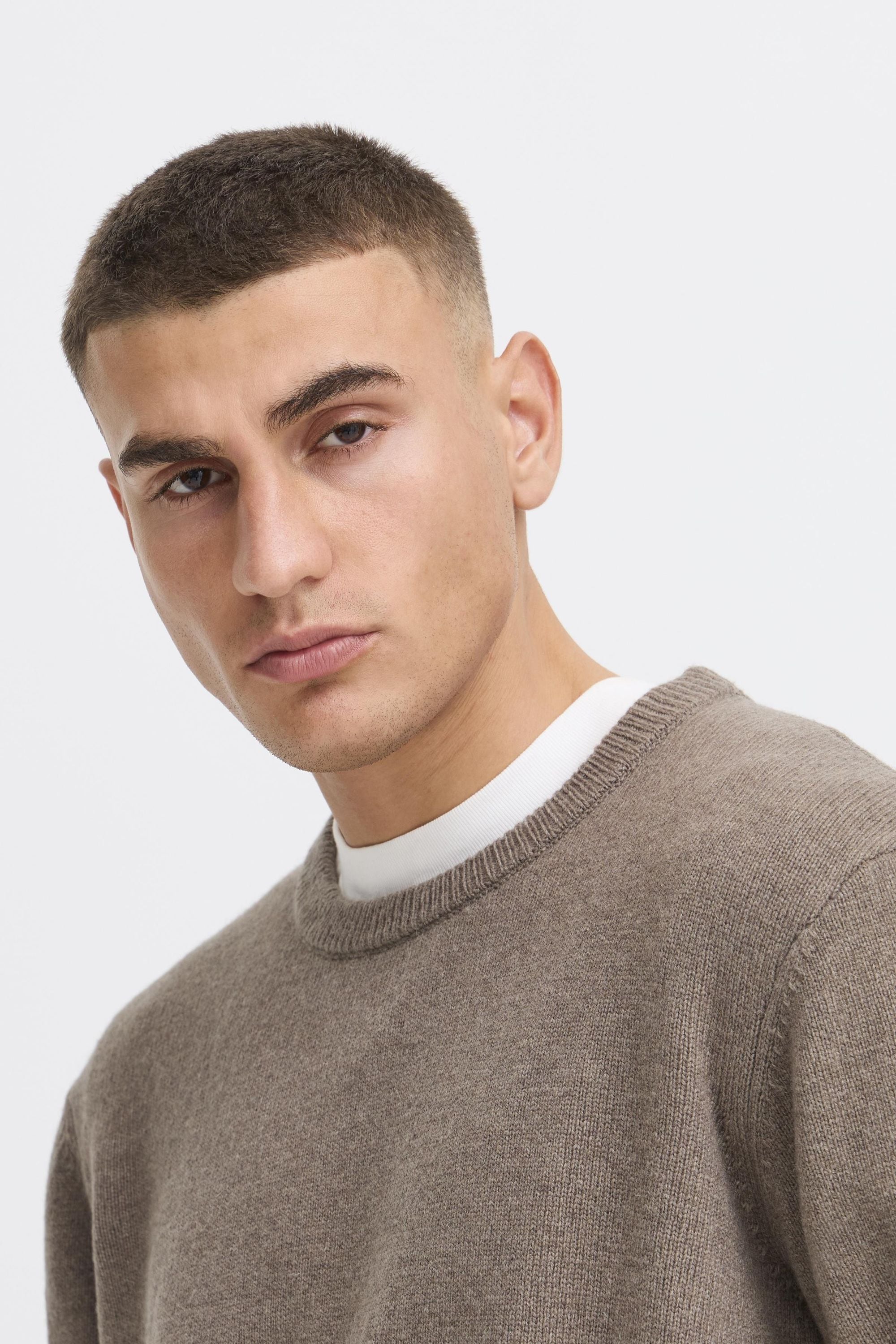 !Solid Strickfleece-Pullover »Strickpullover SDRick«