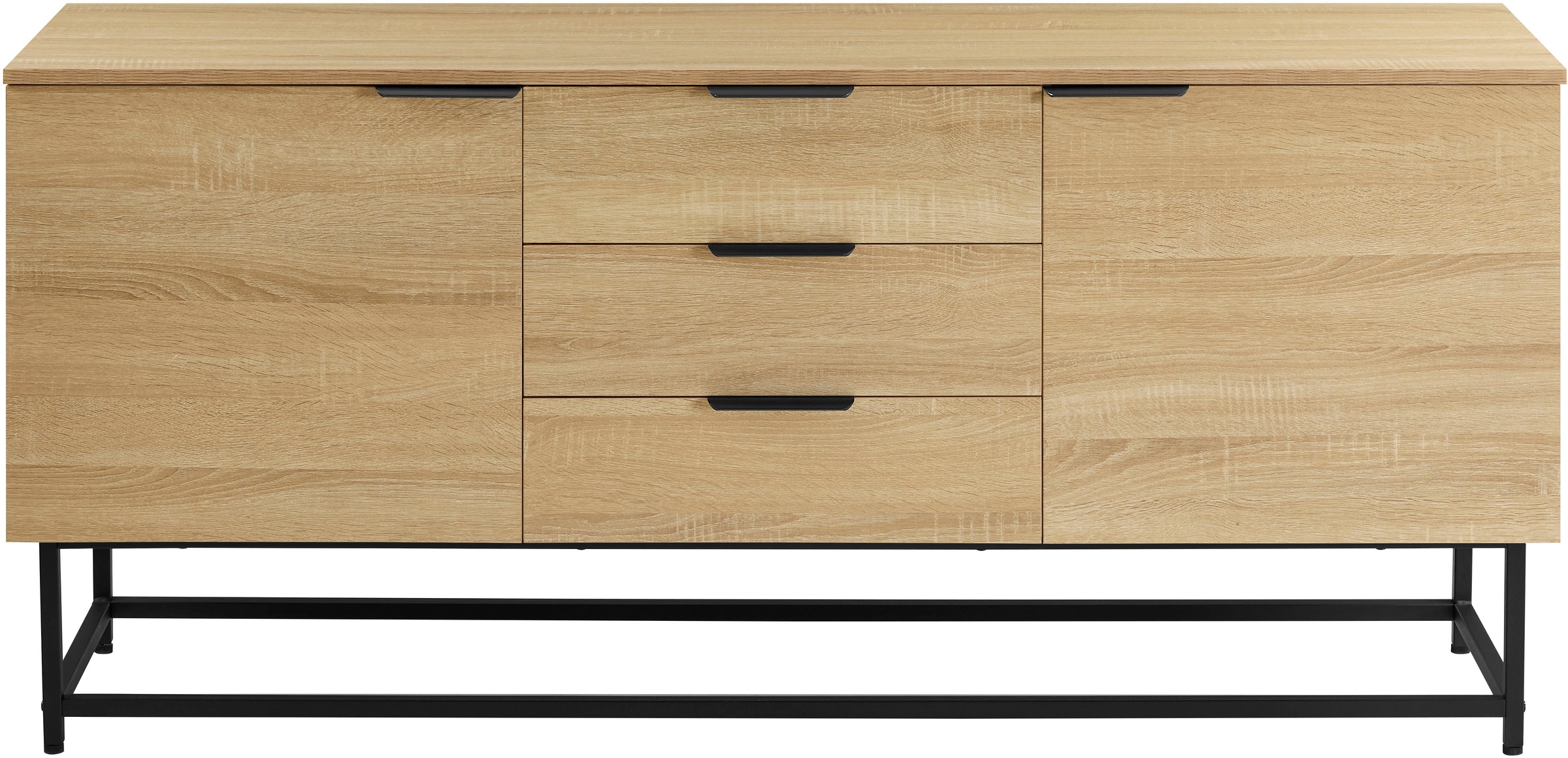 OTTO home Sideboard »Tayler« pflegeleichte Melaminoberfläche, Metallgestell, Breite 160 cm
