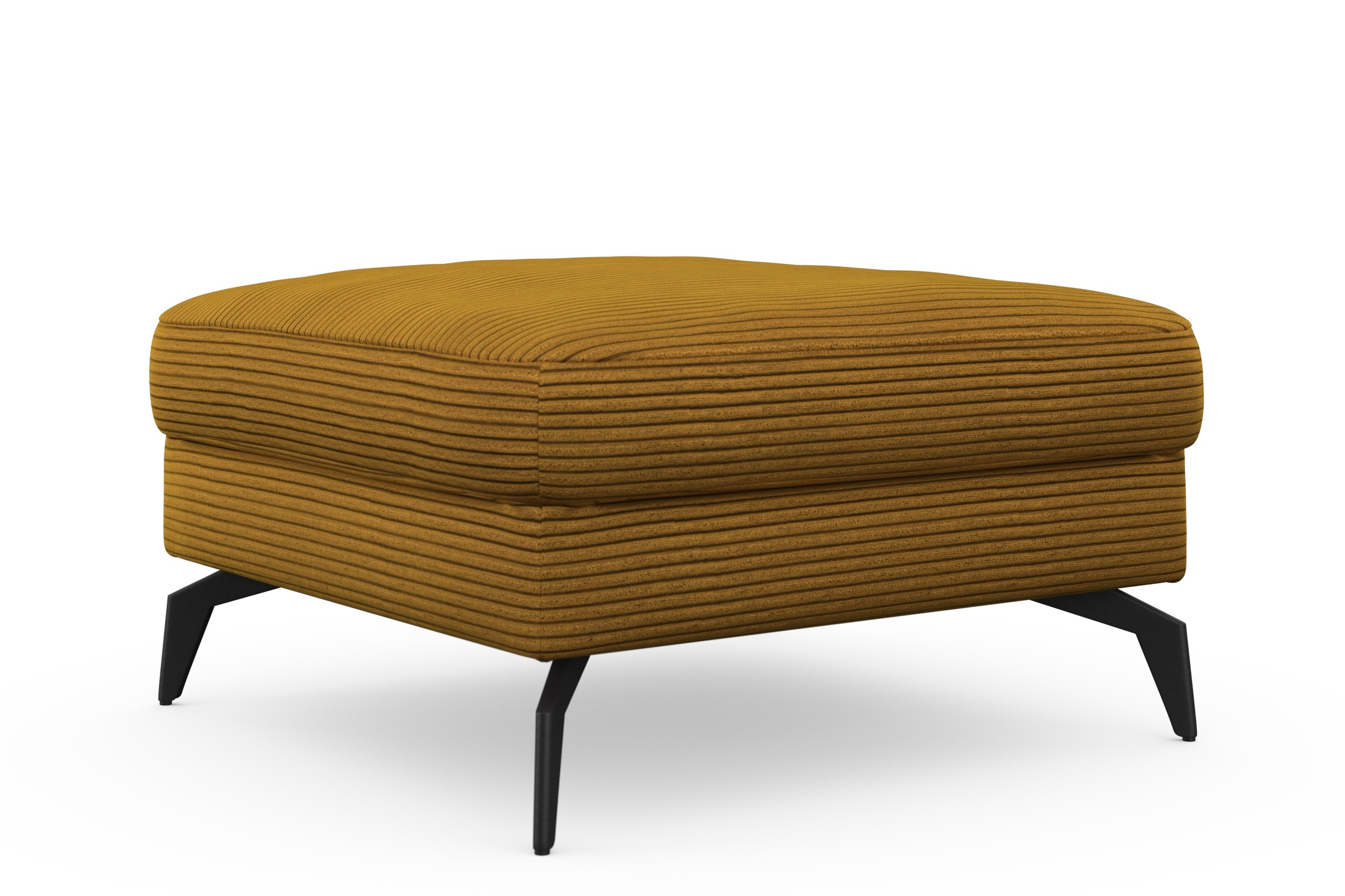 sit&more Polsterhocker »Cabana«, mit stylischen Metallfüßen
