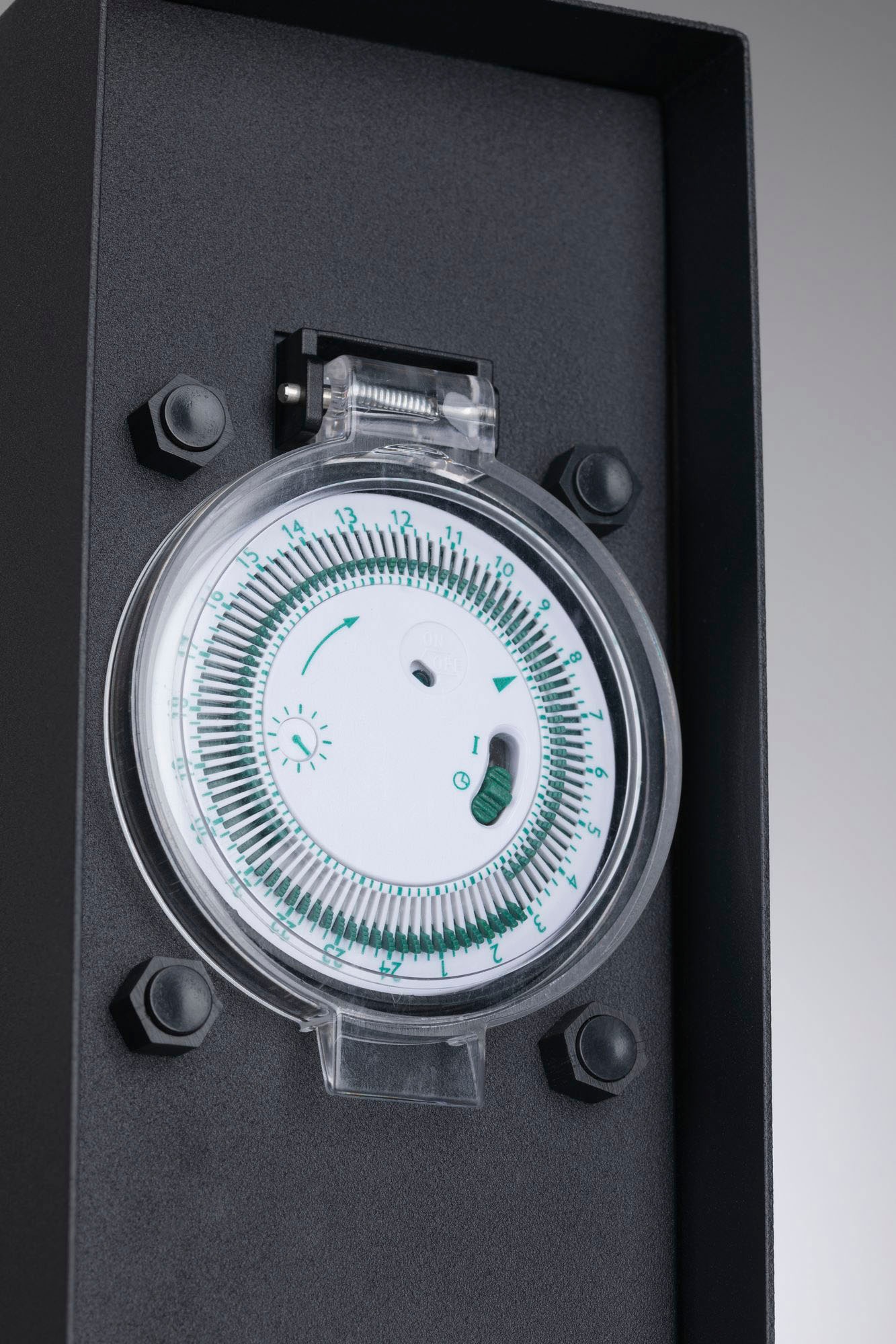 Paulmann Stromverteiler »Outdoor Steckdosensäule Rio« 1 Stk. tlg. eckig, 2-fach, mit Zeitschaltuhr, IP44