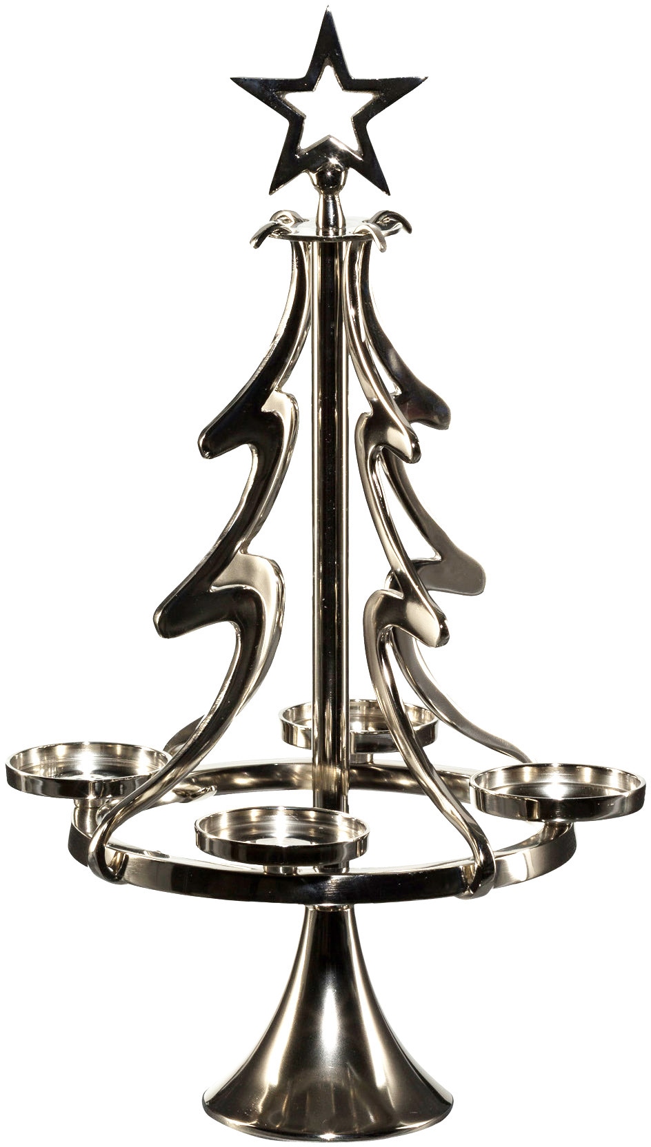 »Tannenbaum, Weihnachtsdeko«, my (1 Höhe aus 72 home Kerzenständer Aluminium, cm St.), Adventsleuchter