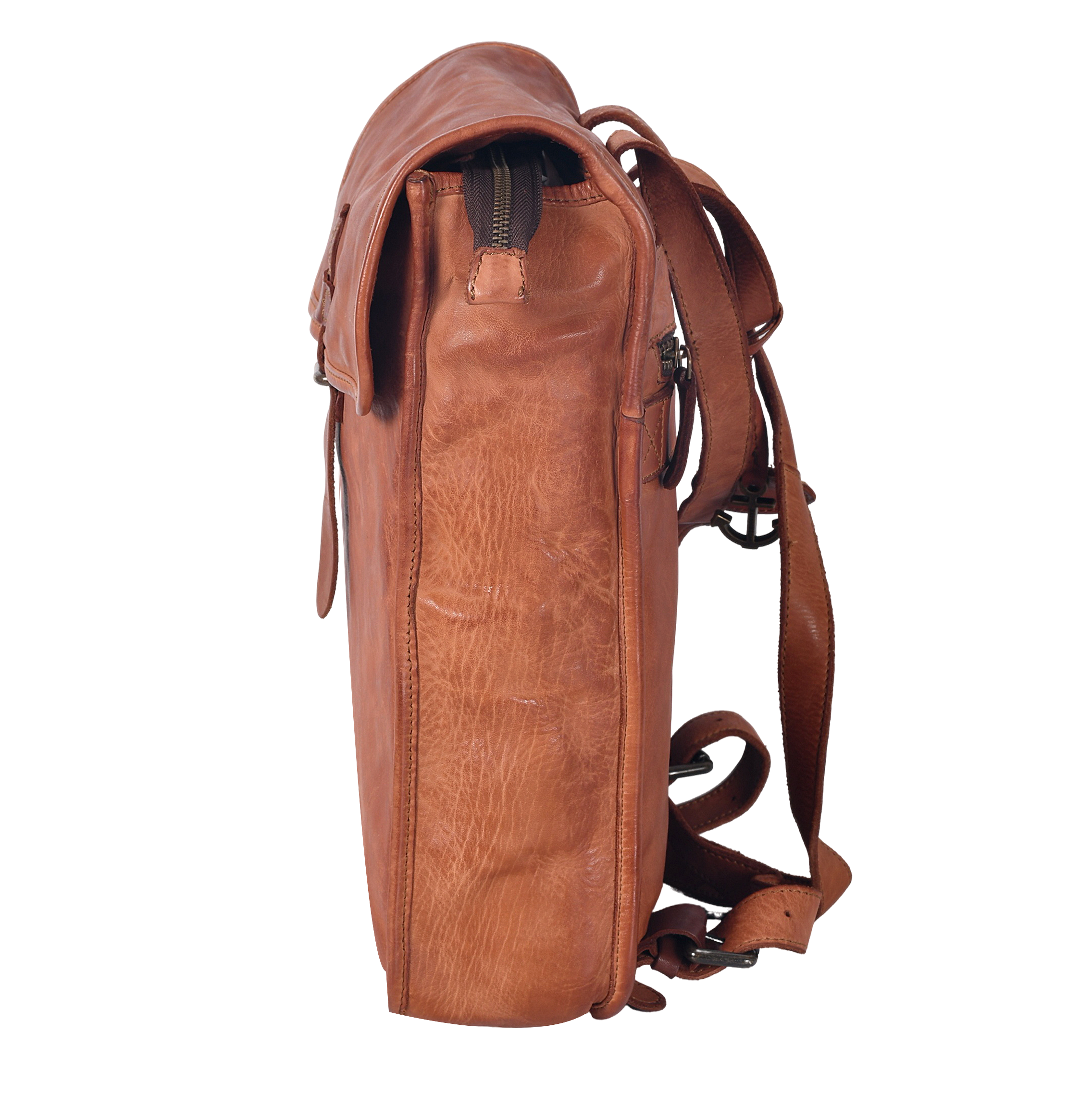HARBOUR 2nd Cityrucksack »Remy« gewaschenes Rindleder