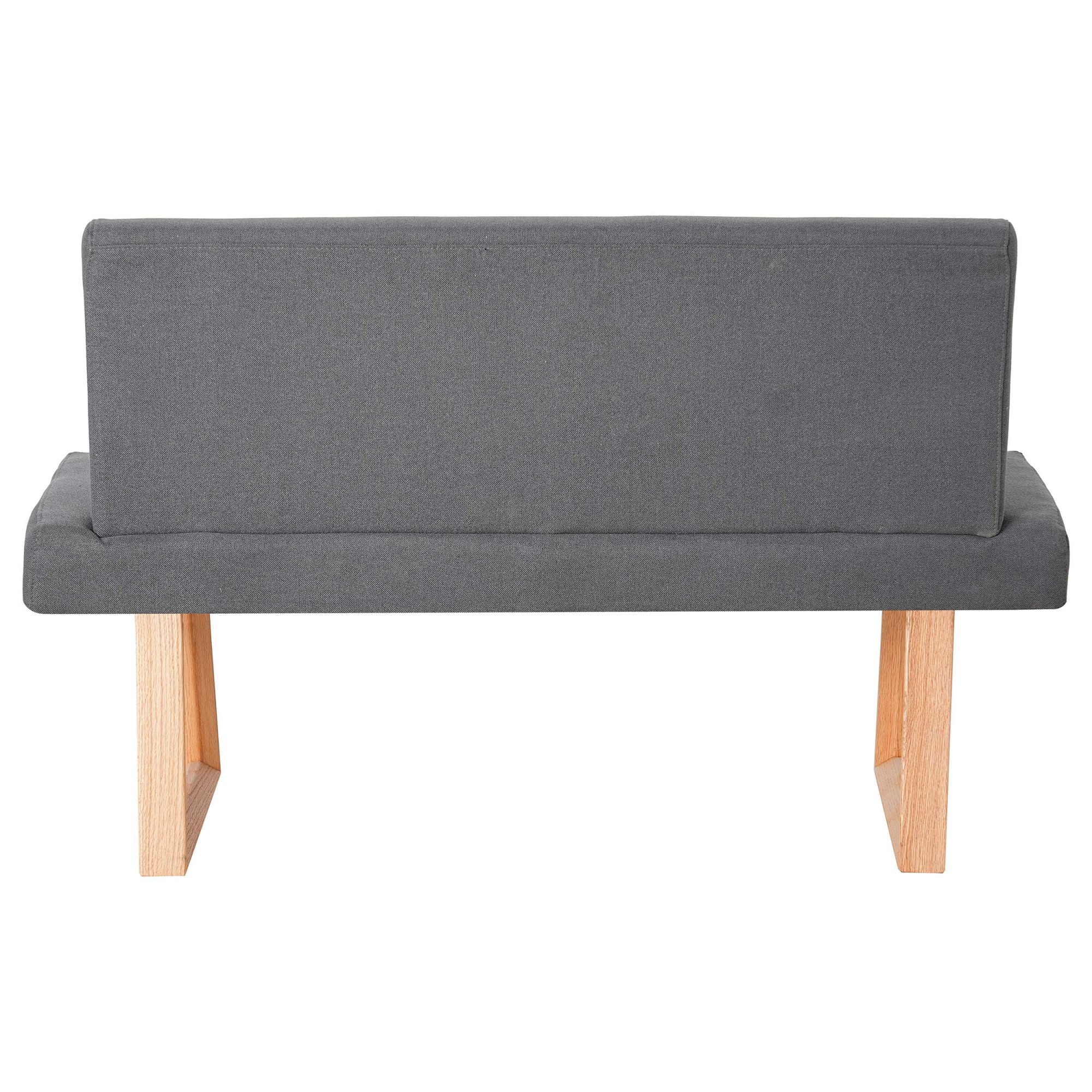 OTTO home Essbank »Emilia« Beine aus massiver Eiche, pflegeleichtem Webstoff Bezug, Breite 140 cm