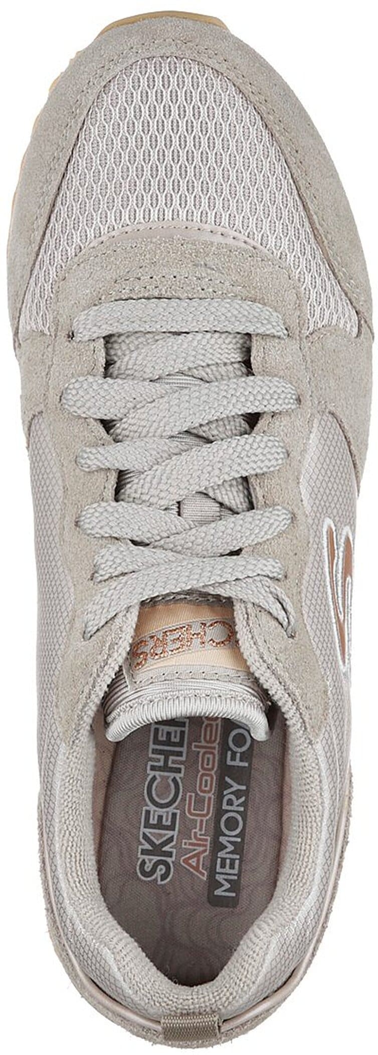 Skechers 1100000002199 »OG 85 - GOLDN GURL«  Schnürschuh, Original-Retro-Jogginschuh mit Air-Cooled Memory Foam®