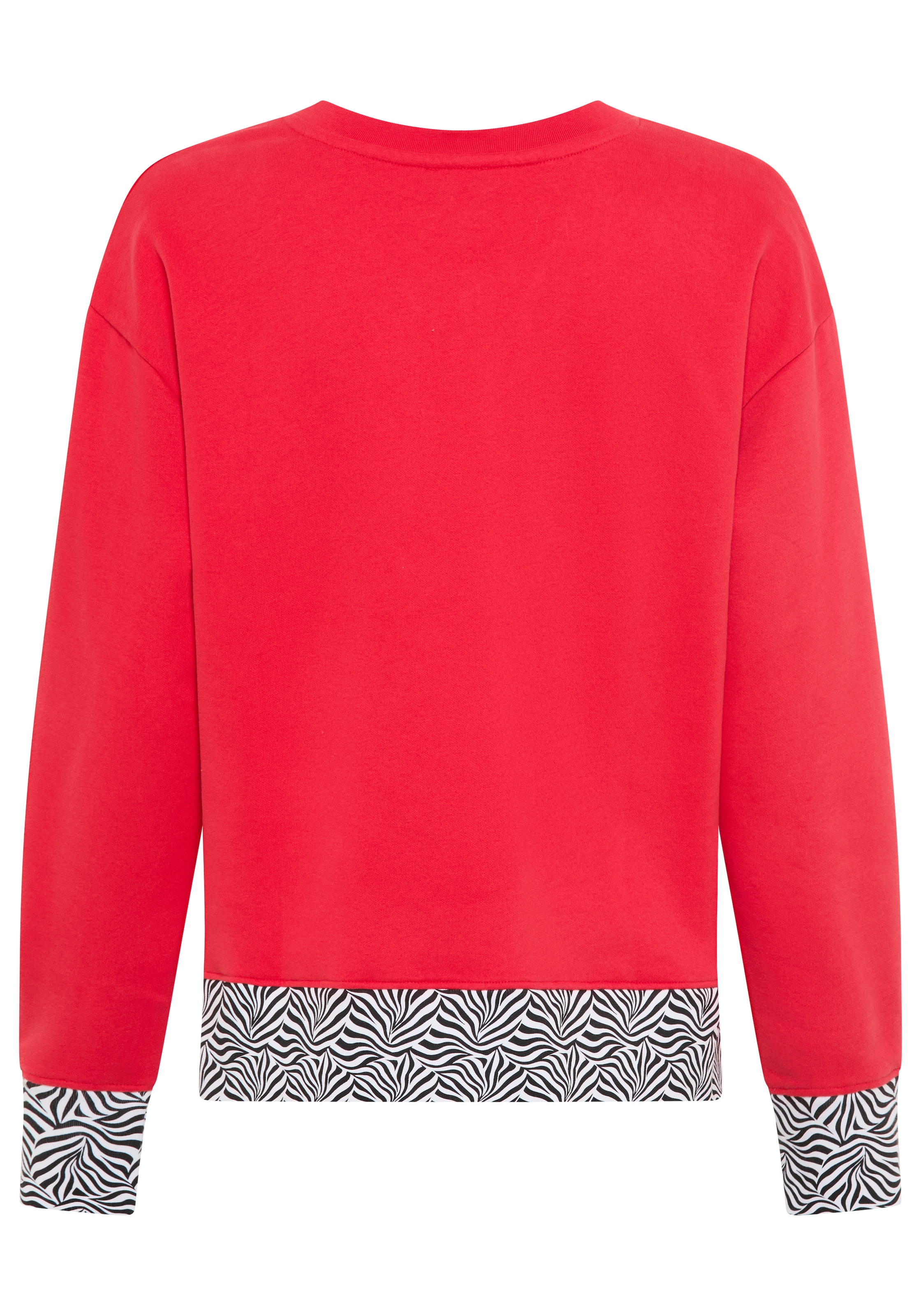 Laura Scott Sweater , mit V-Ausschnitt, langärmlig, hüftlange Schnittform
