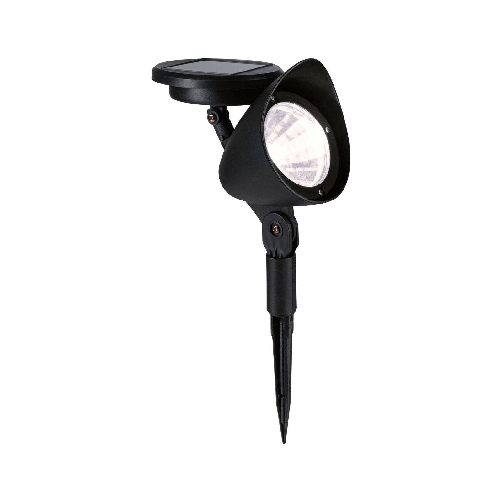 LED Gartenstrahler »Solar Spot Solena IP44 3000K 2lm Schwarz«, 1 flammig