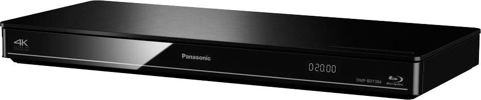 Panasonic Blu-ray-Player Upscaling UNIVERSAL HD | Ethernet)-WLAN, ( 4K Jahre / (3D) LAN 3 BD-Video, »DMP-BDT384/385«, ➥ XXL Garantie FULL