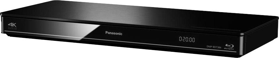 Panasonic Blu-ray-Player HD »DMP-BDT384/385«, (3D) UNIVERSAL BD-Video, Garantie ( 3 XXL 4K FULL Ethernet)-WLAN, LAN | Upscaling Jahre ➥ 