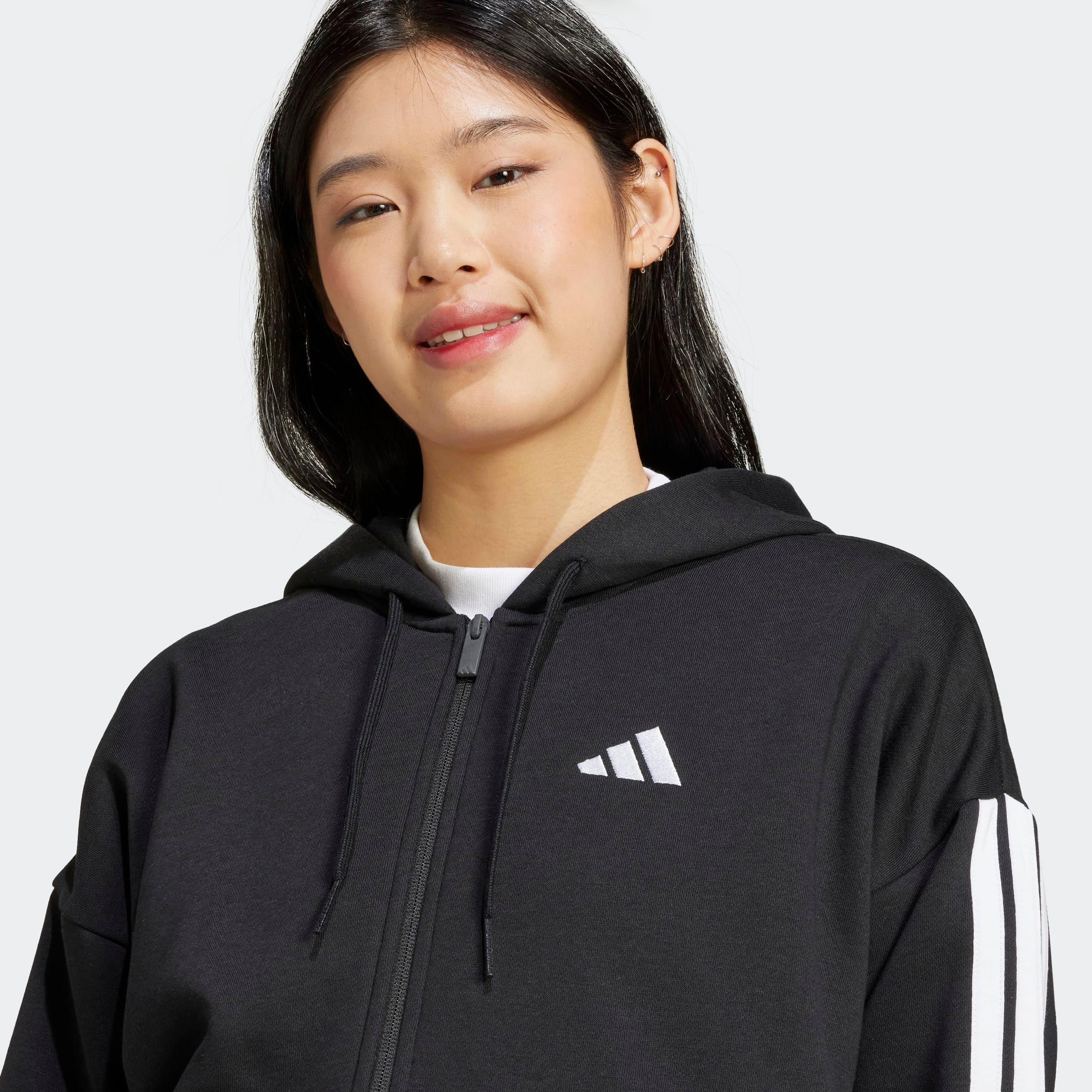 adidas Sportswear Kapuzensweatshirt »W 3S FL FZ HD«