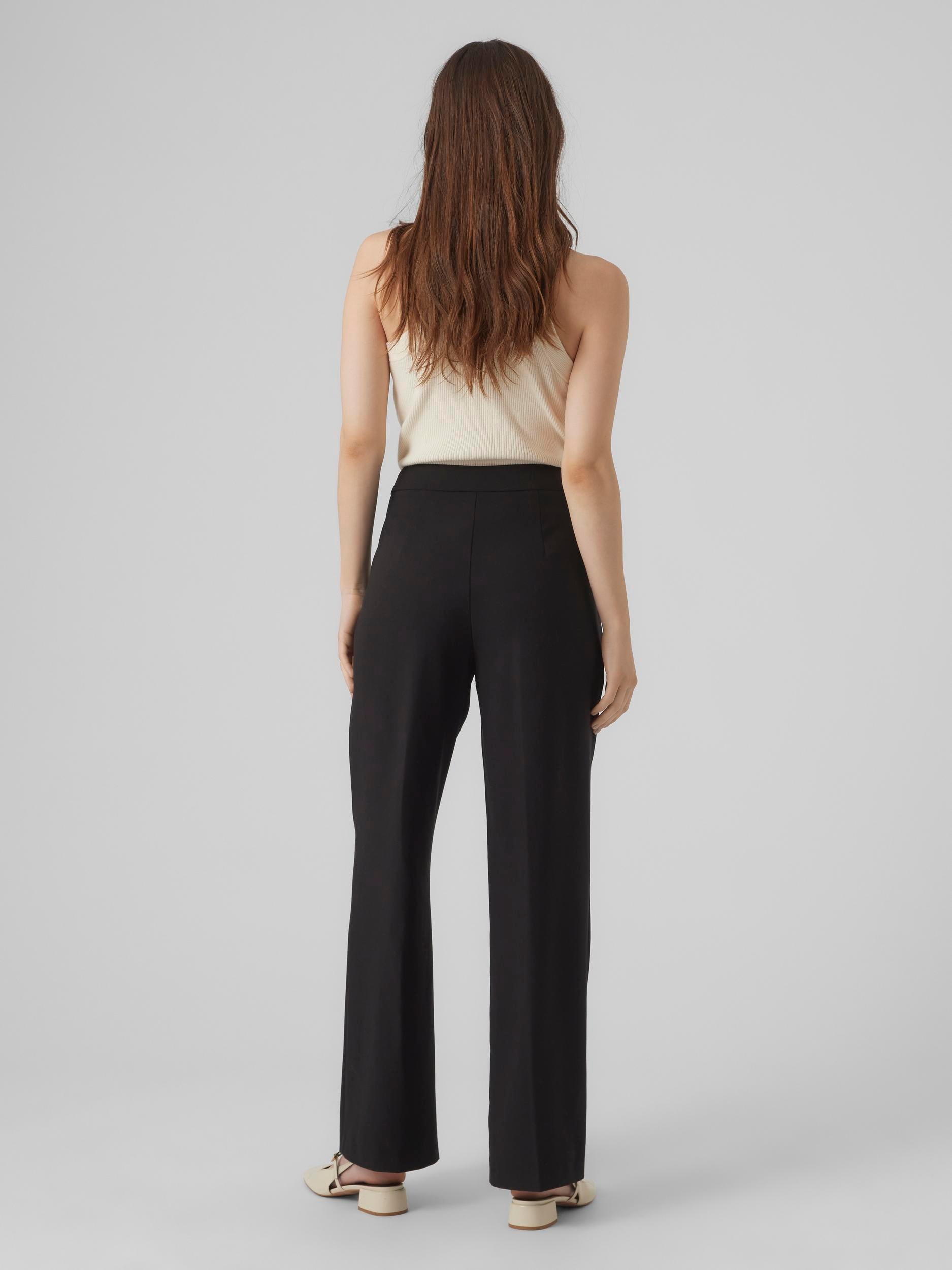 Vero Moda Anzughose »VMGECINA HW WIDE PANTS TLR WVN BTQ«