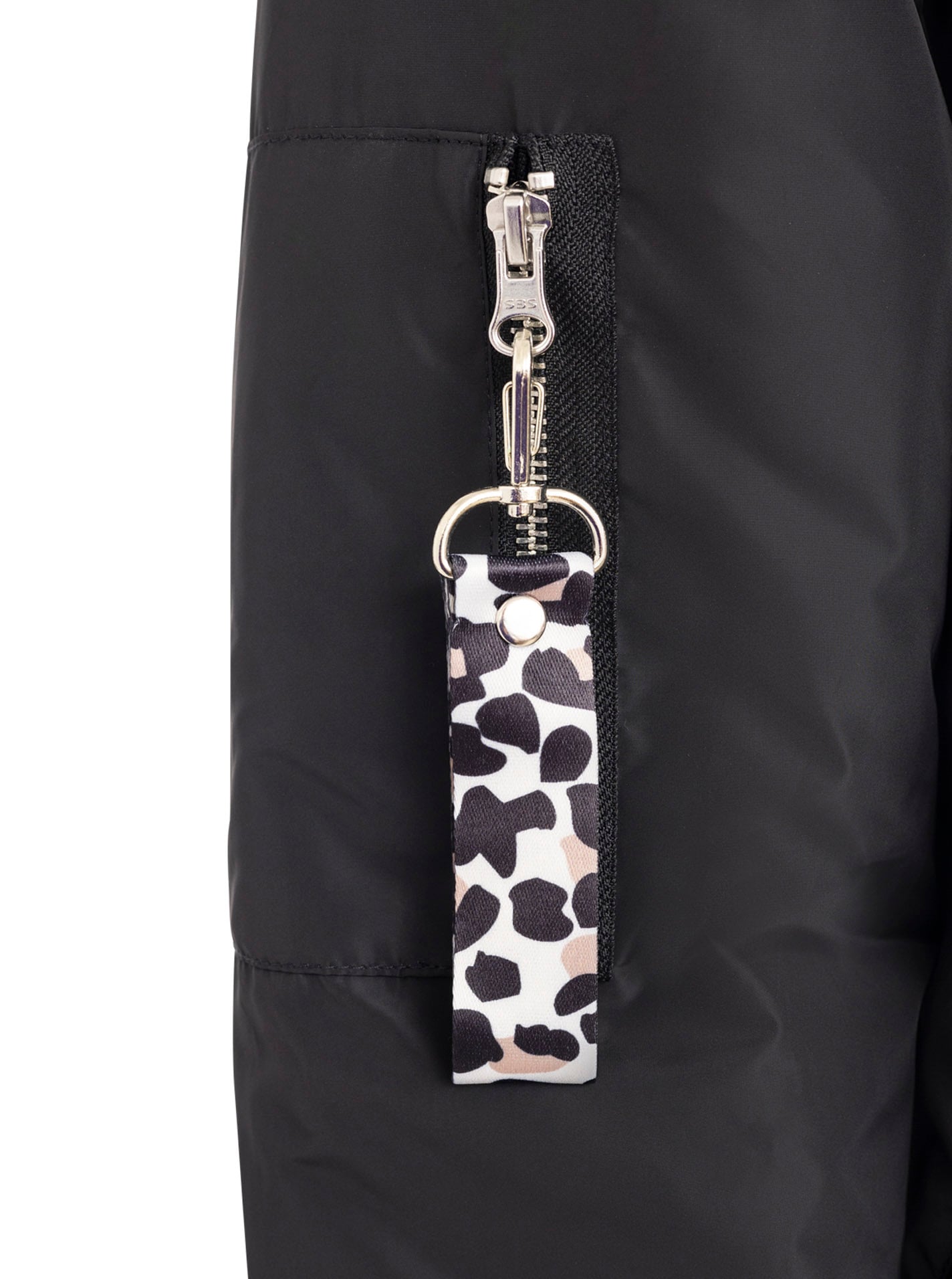 Zwillingsherz Bomberjacke »"Wild Heart"« 1 Stk. tlg. ohne Kapuze Stickerei, Reißverschluss,Taschen mit Druckknöpfen