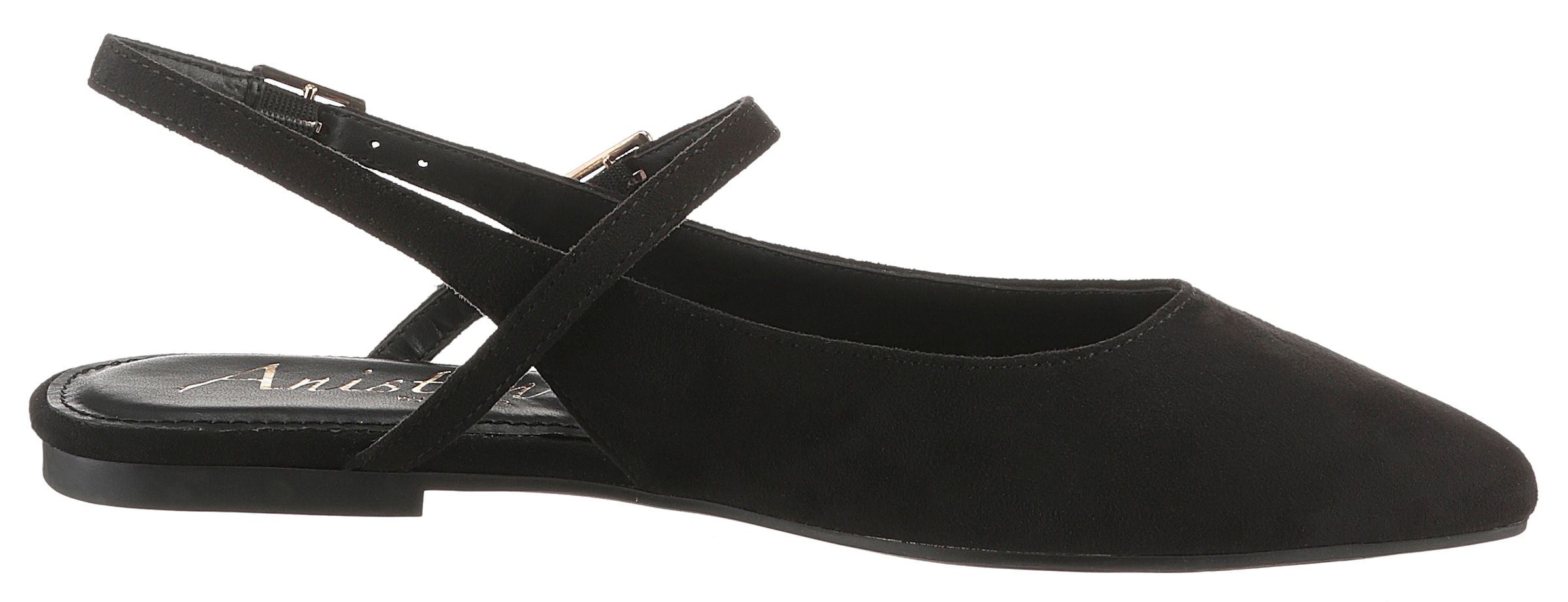 Aniston SHOES Slingpumps, Flat, Sommerschuh, Riemchensandale - neue KOLLEKTION