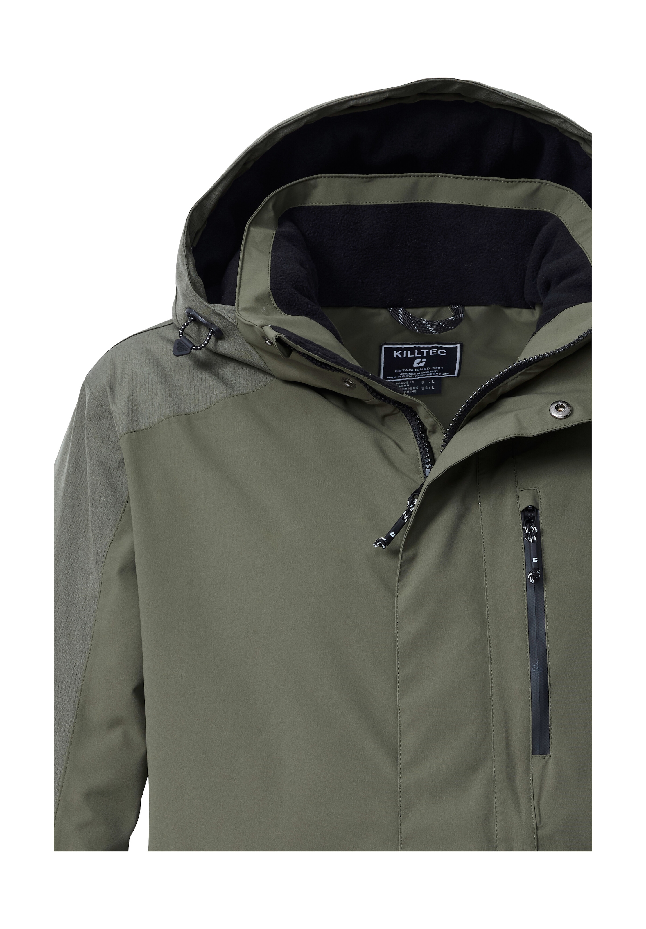 Killtec Funktionsjacke »KOW 89 MN JCKT« Wasser- und windabweisend, atmungsaktiv, abnehmbare Kapuze, PFAs-frei
