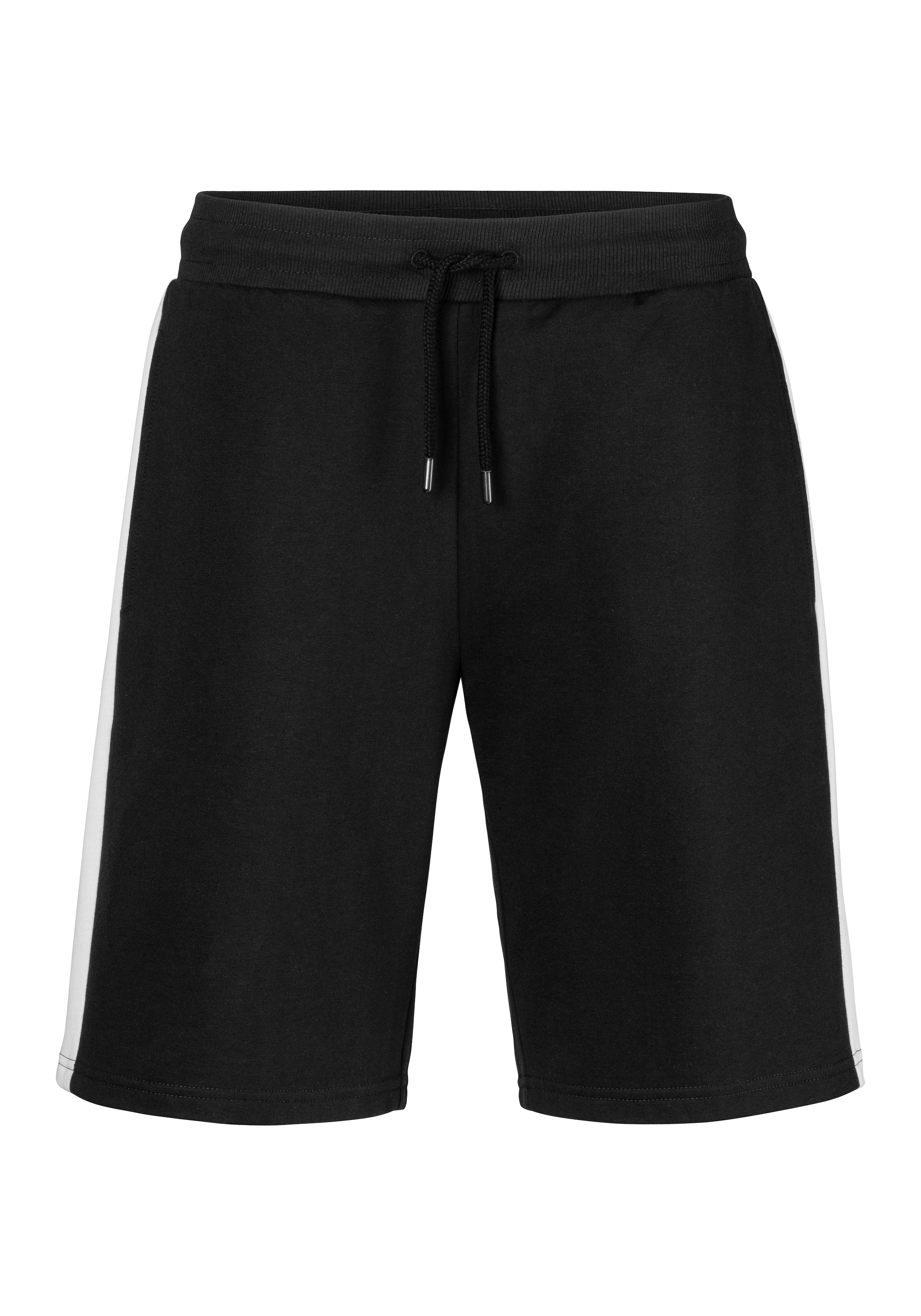 H.I.S Sweatshorts, seitlicher Streifen mit Logodruck