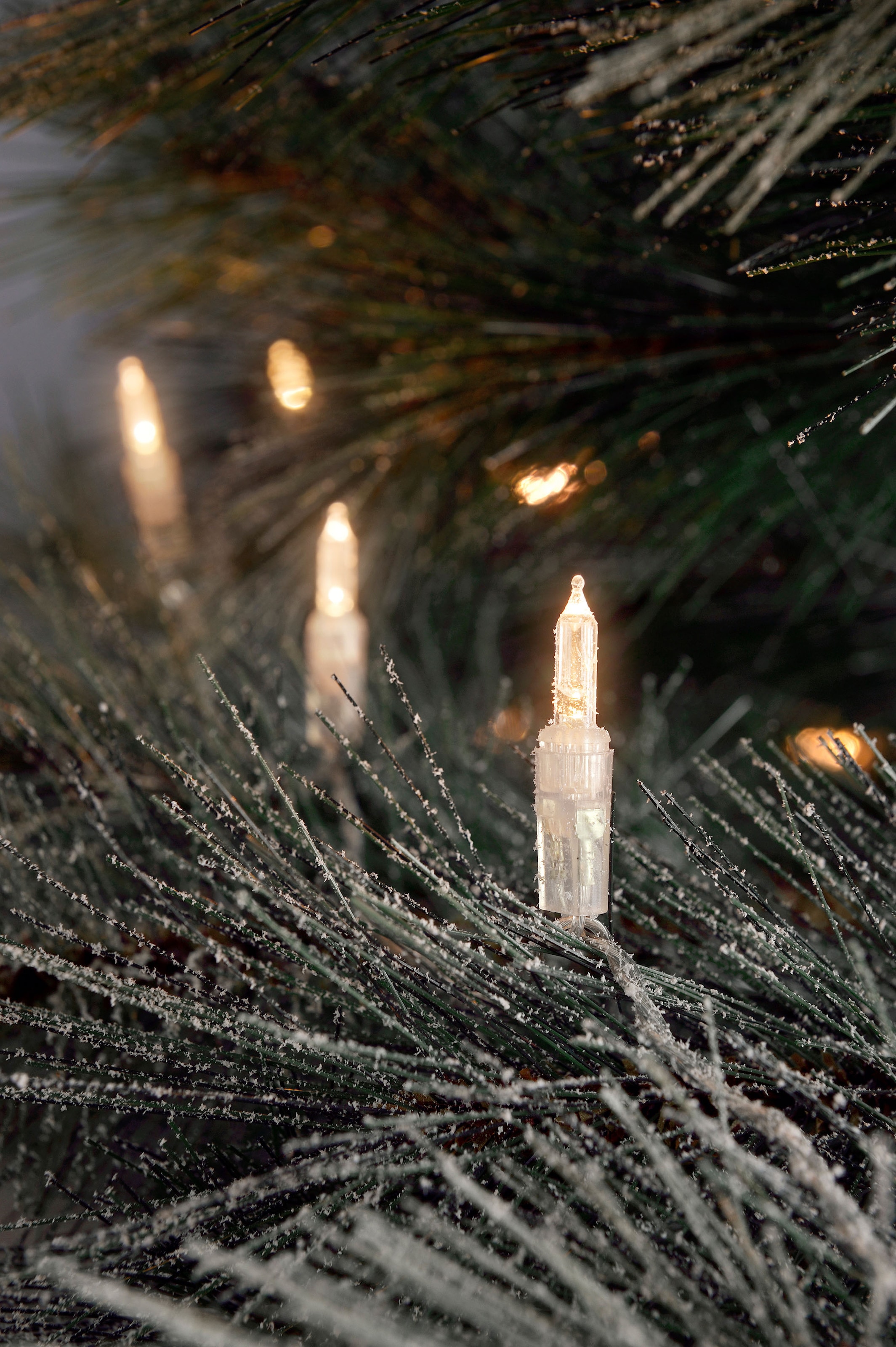 KONSTSMIDE LED-Lichterkette »Weihnachtsdeko auf Minilichterkette, St.-flammig, Dioden Raten kaufen LED weiße 80 80 warm aussen«