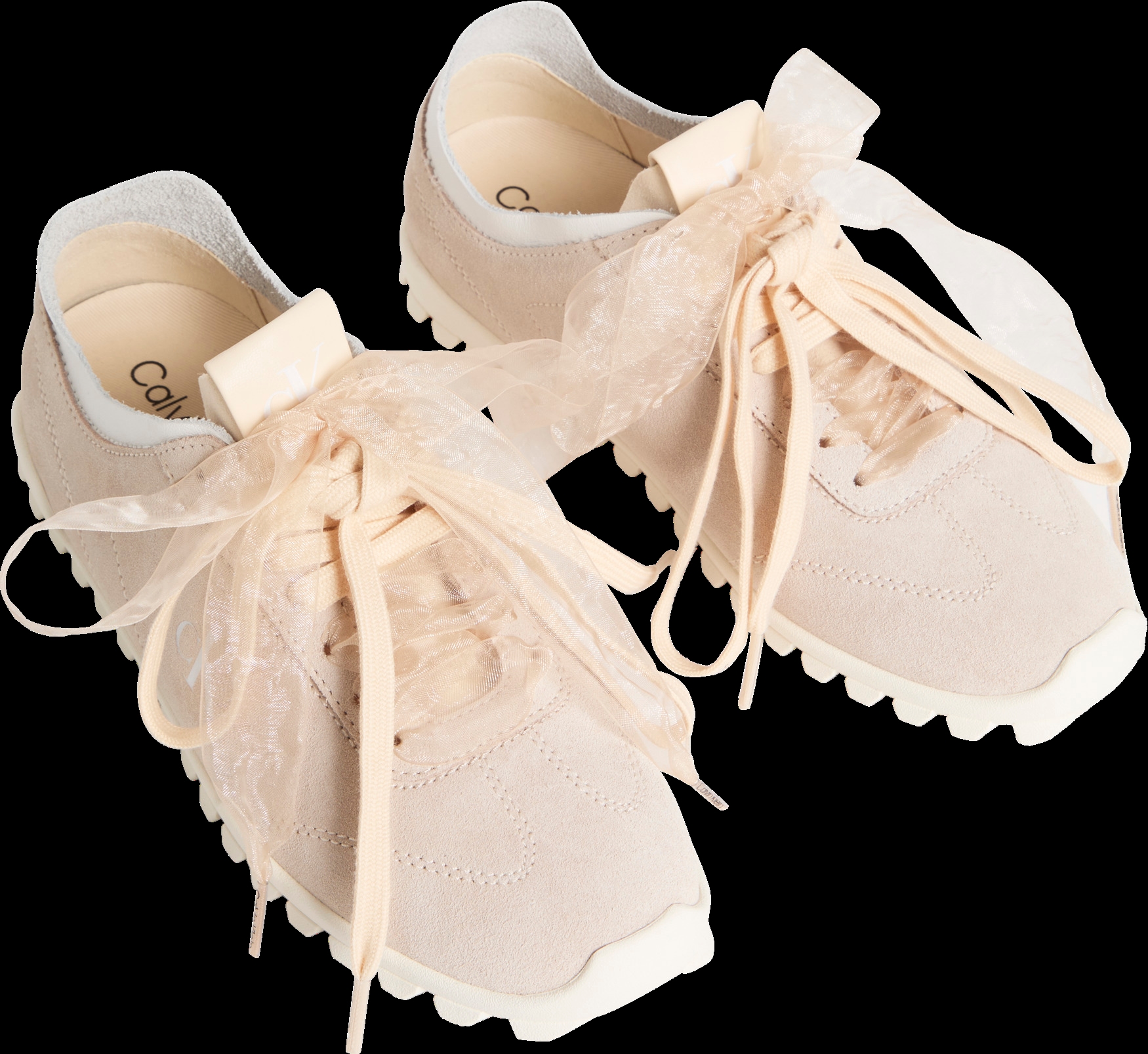 Calvin Klein Sneaker »LOW PROFILE RUN MG SUE DB LACES«  Freizeitsneaker, Halbschuh, Schnürschuh mit Profilsohle