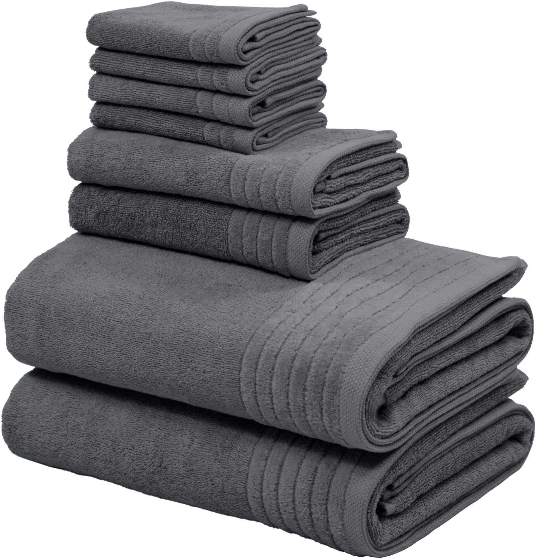 my home Handtuch Set »Sanremo Premium, Premium Handtücher, 600 gr/m², dicke Qualität« Set 8 Stk. Frottier Duschtücher, Handtücher, Seiftücher, 100% Baumwolle, 5 Jahre Garantie