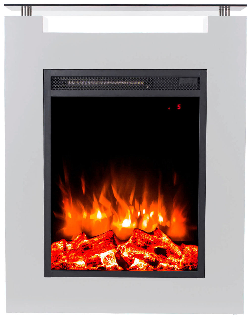 Elektrokamin »Rendsburg«, bis 1500 W Heizleistung, regelbares Flammenbild,...