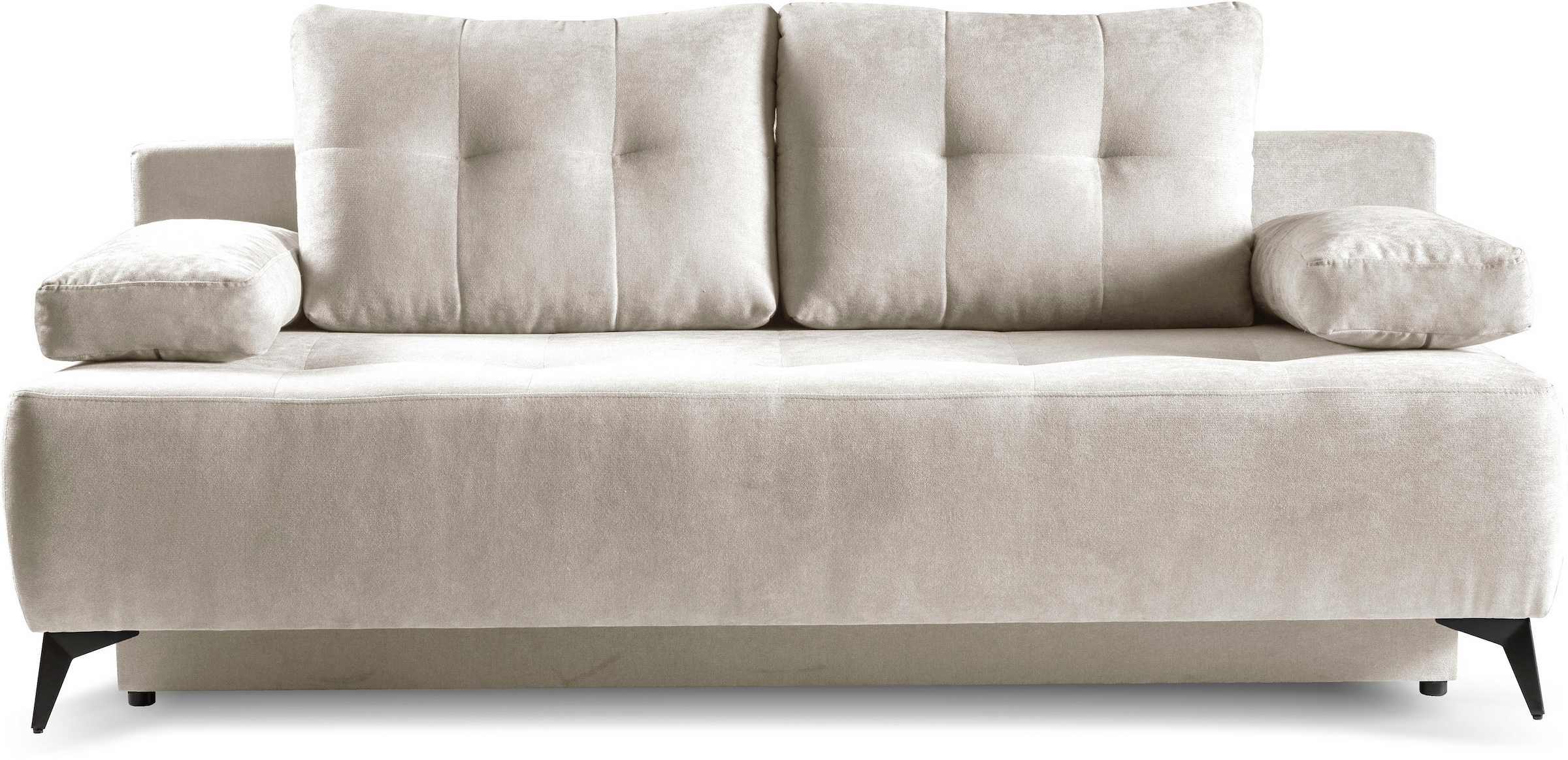 WERK2 Schlafsofa »Oakland«, 2-Sitzer Sofa & Schlafcouch mit Bettkasten