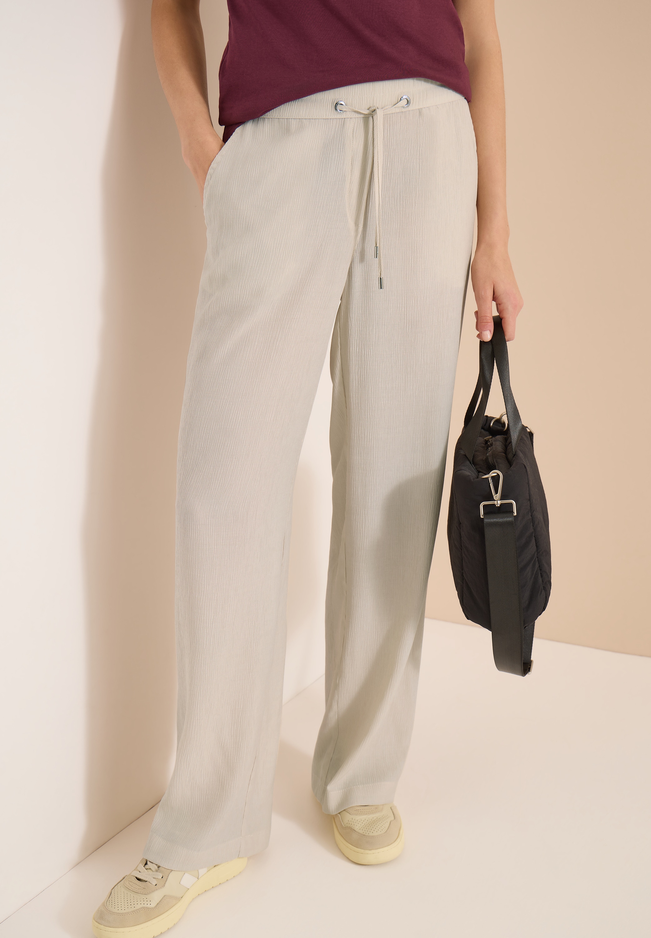 Cecil Stoffhose »Style Neele«  Sommerhose in Struktur-Optik