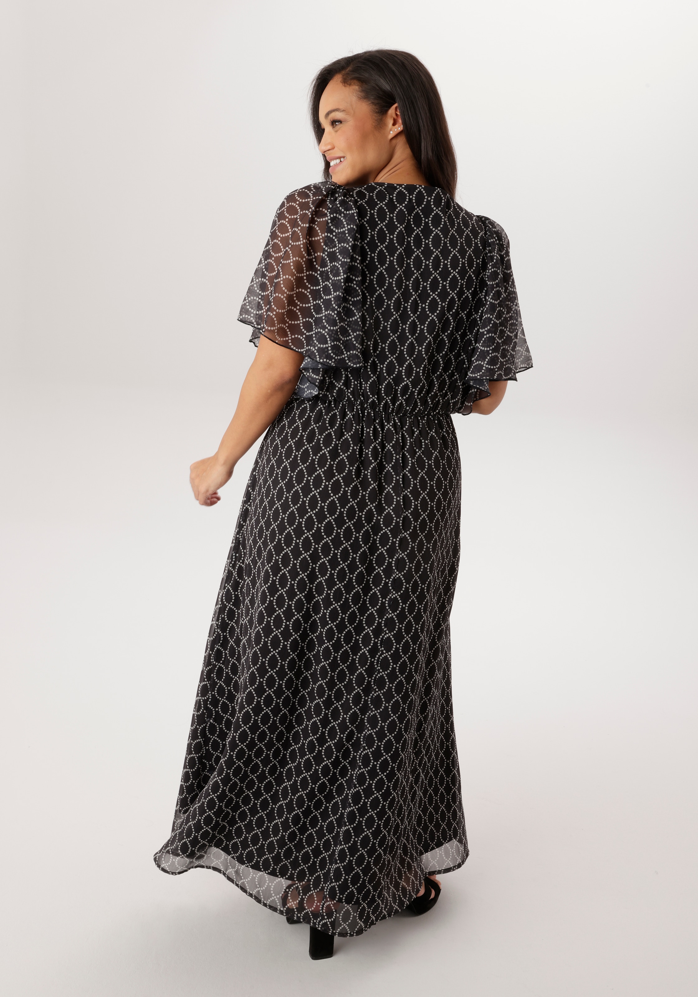 Aniston PLUS Chiffonkleid