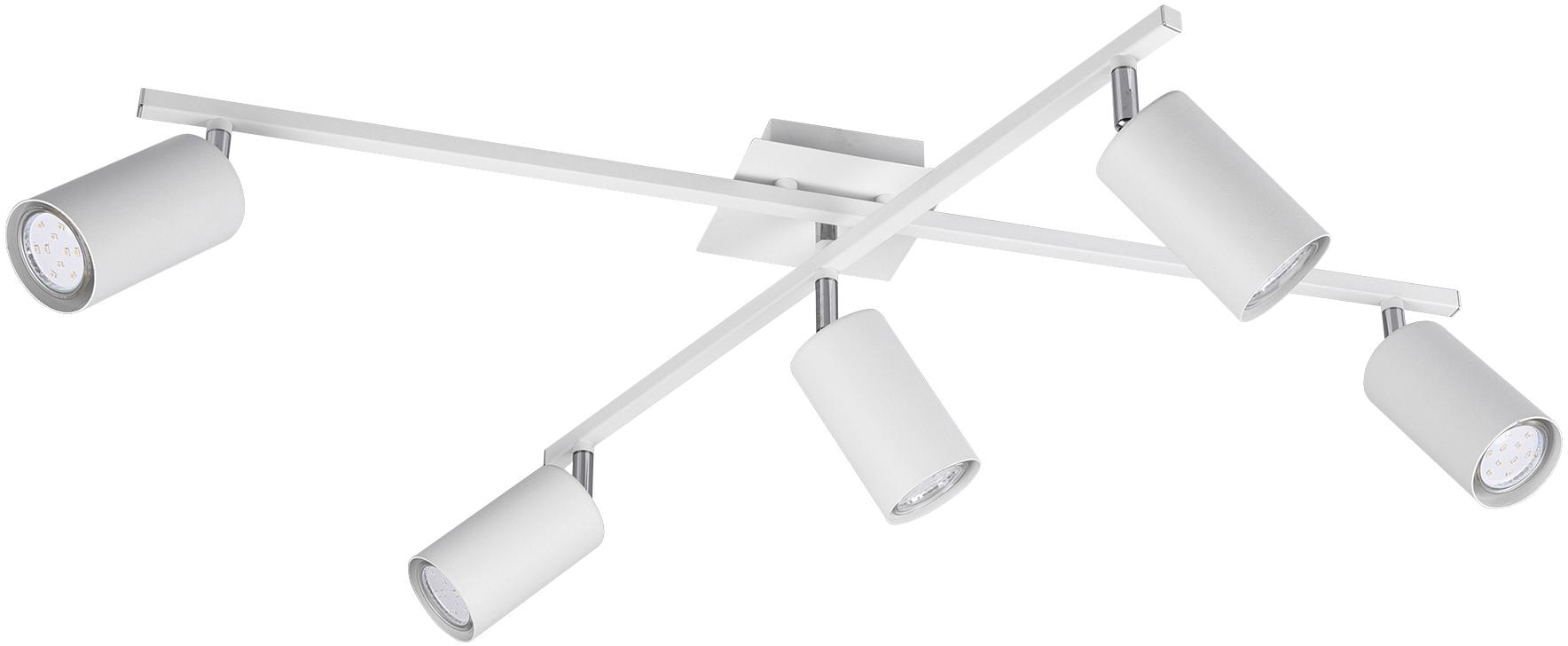TRIO Leuchten Deckenleuchte »Marley« GU10 Deckenlampe, schwenkbar, Leuchmittel tauschbar