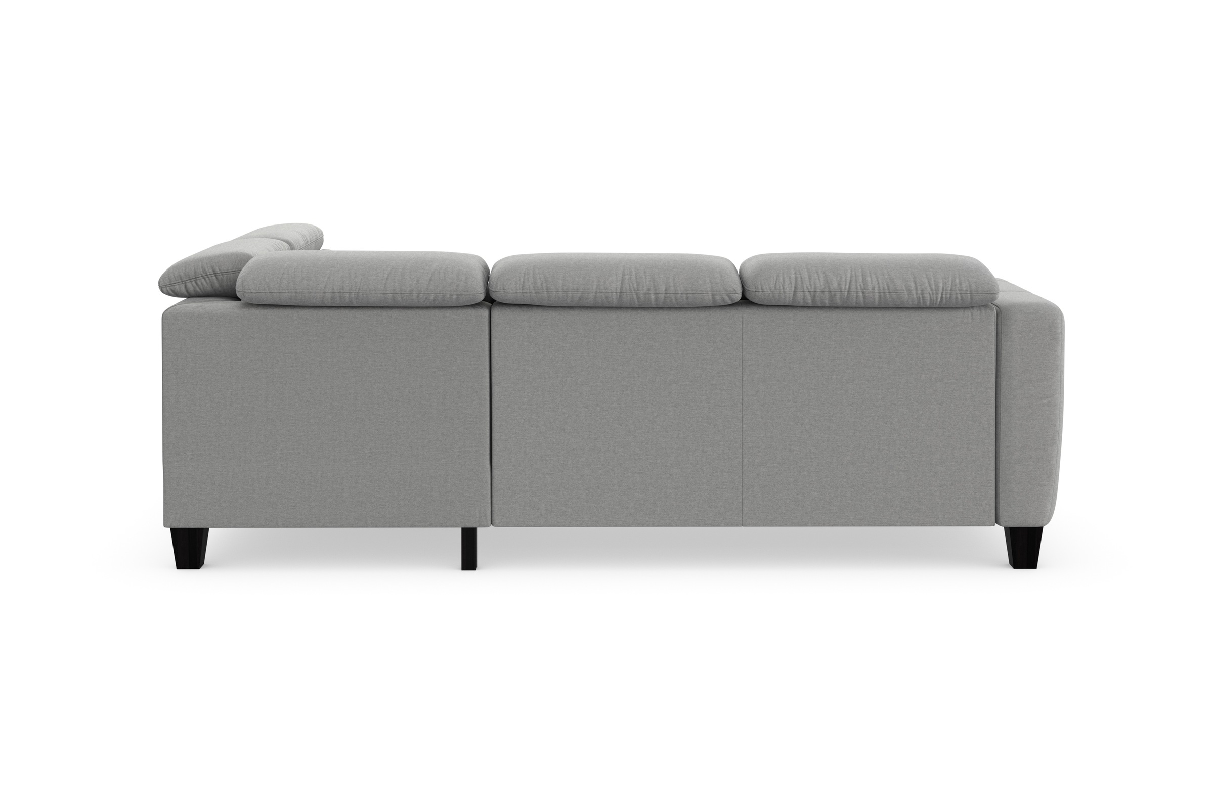 sit&more Ecksofa »Belluci L-Form«, inklusive Federkern, wahlweise mit Bettfunktion und Bettkasten