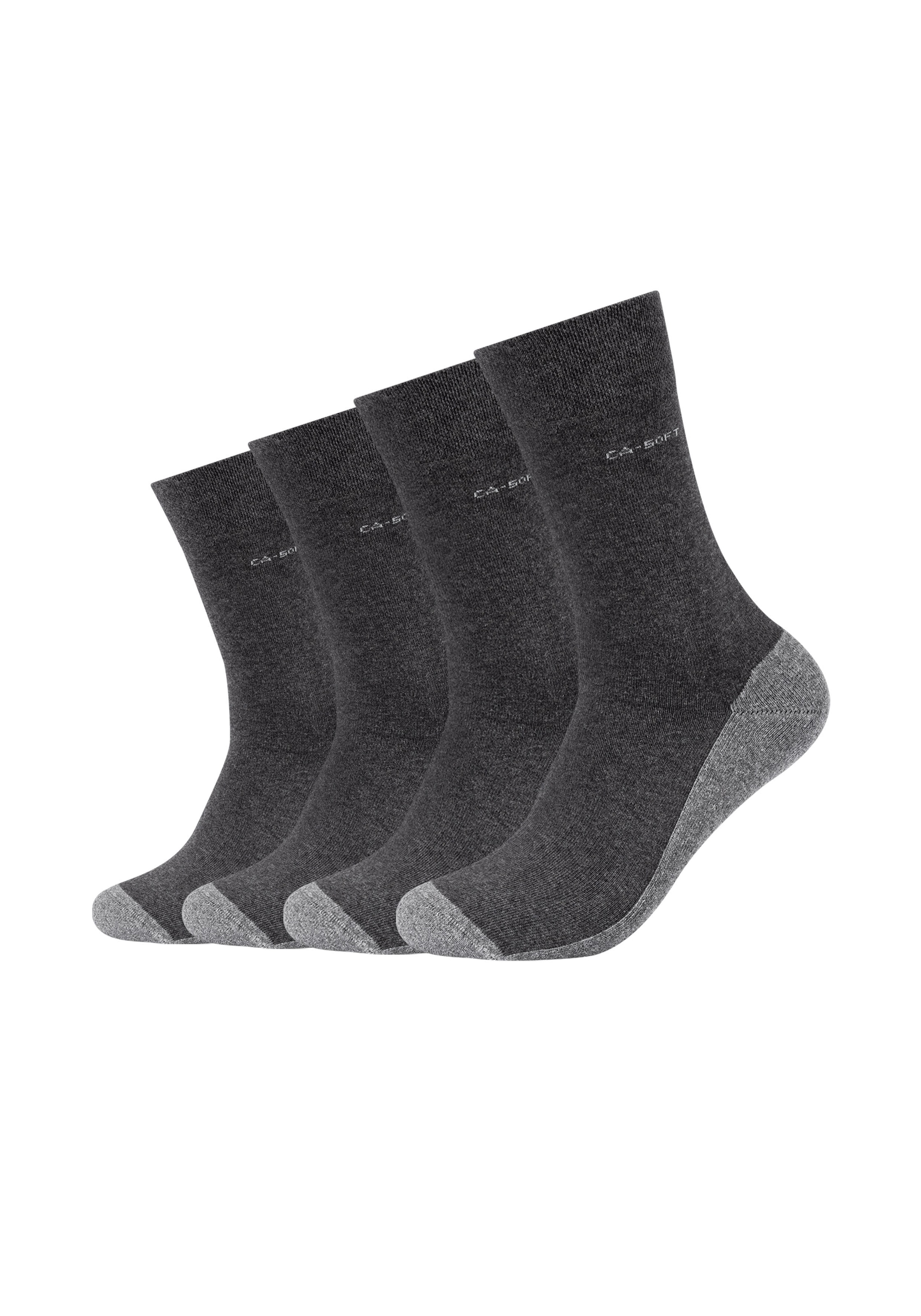 Camano Socken »CA-Soft«, (4er Pack), mit leichter Polsterung