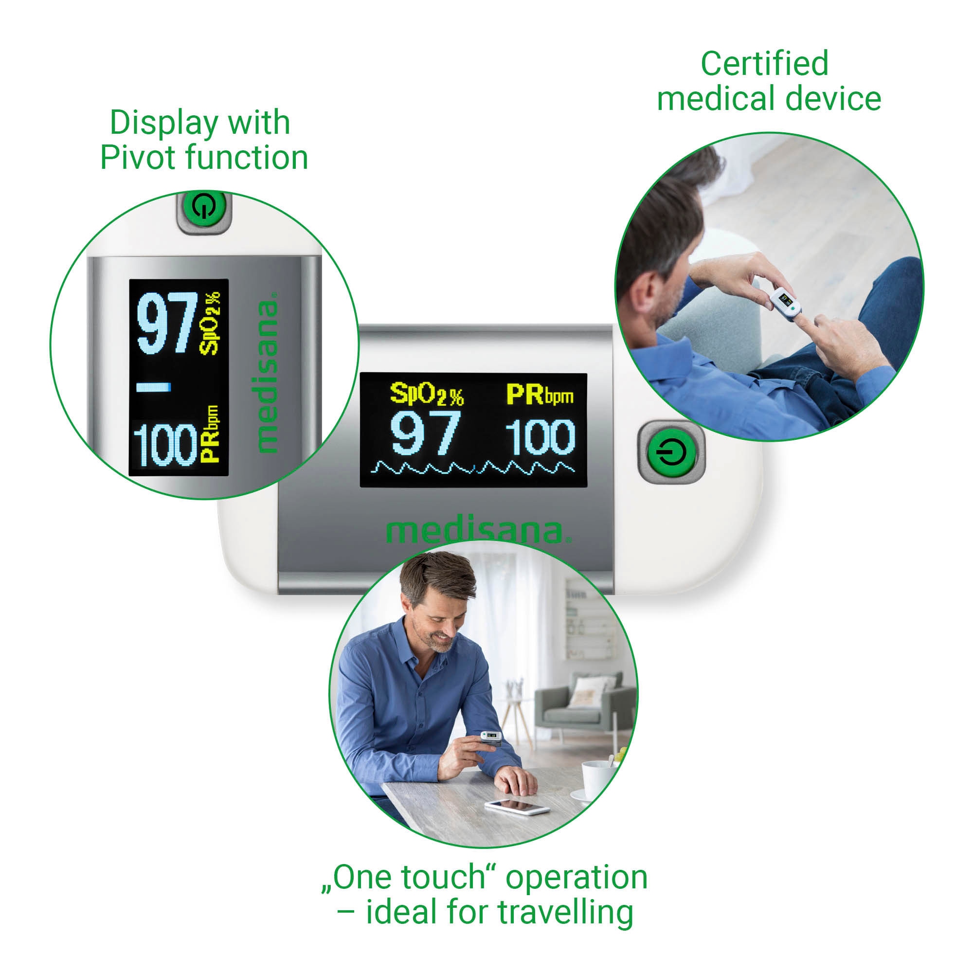 Medisana Pulsoximeter »PM100«