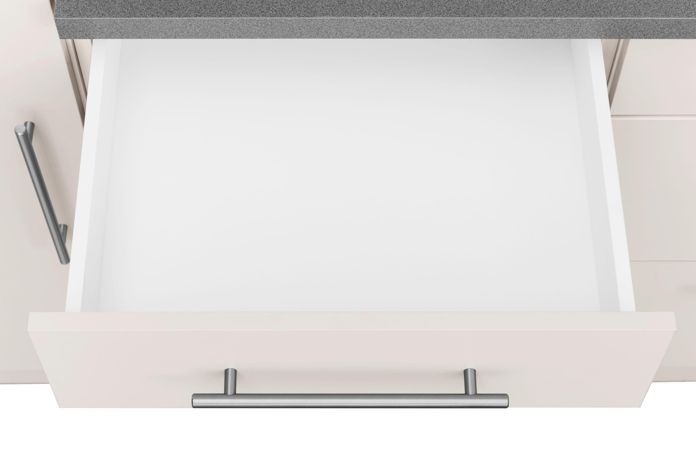 wiho Küchen Küchenzeile »Cali«, mit E-Geräten, Breite 280 cm