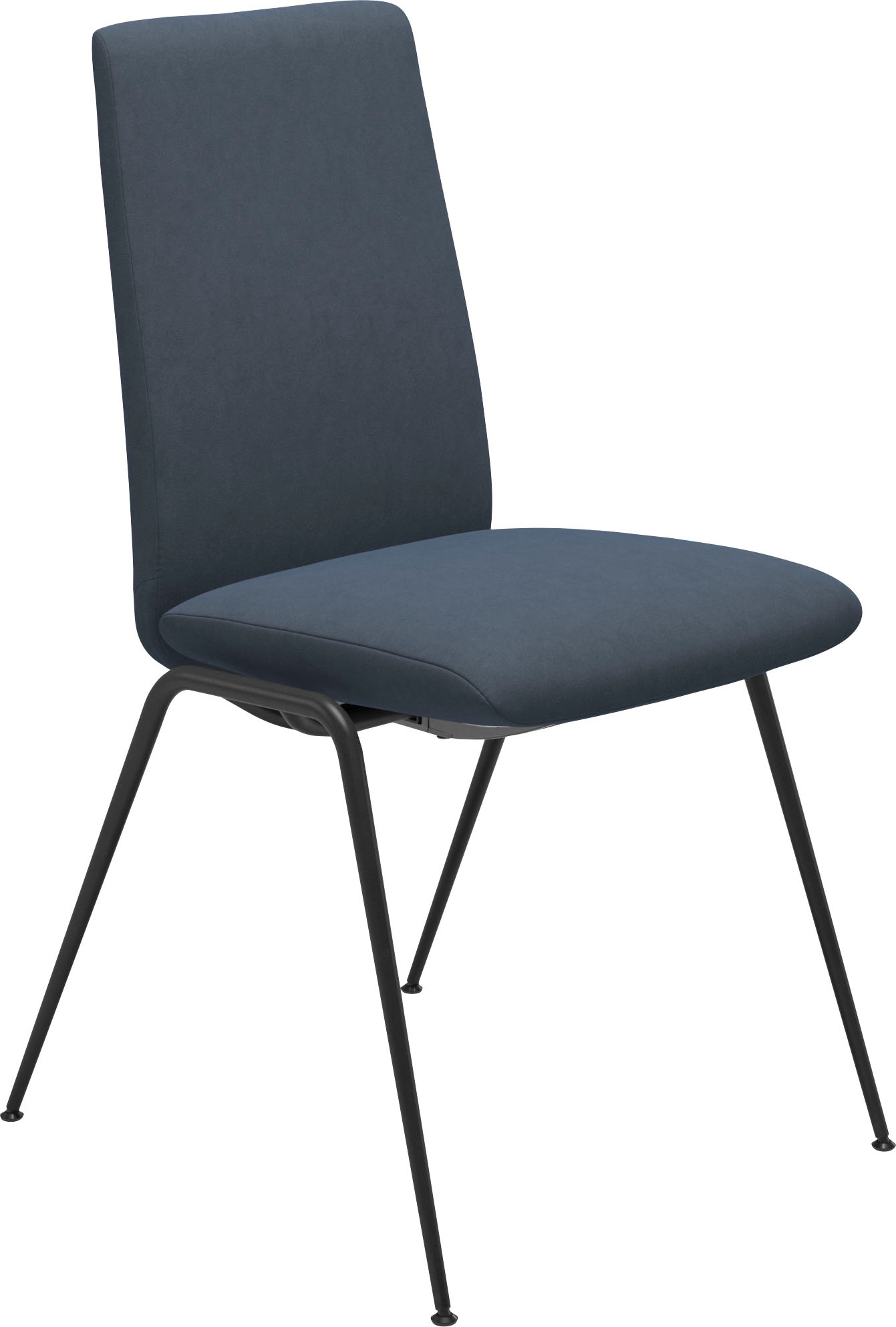 Stressless® Polsterstuhl »Laurel«, Microfaser DINAMICA, Low Back, Größe M, mit Beinen aus Stahl in Schwarz matt