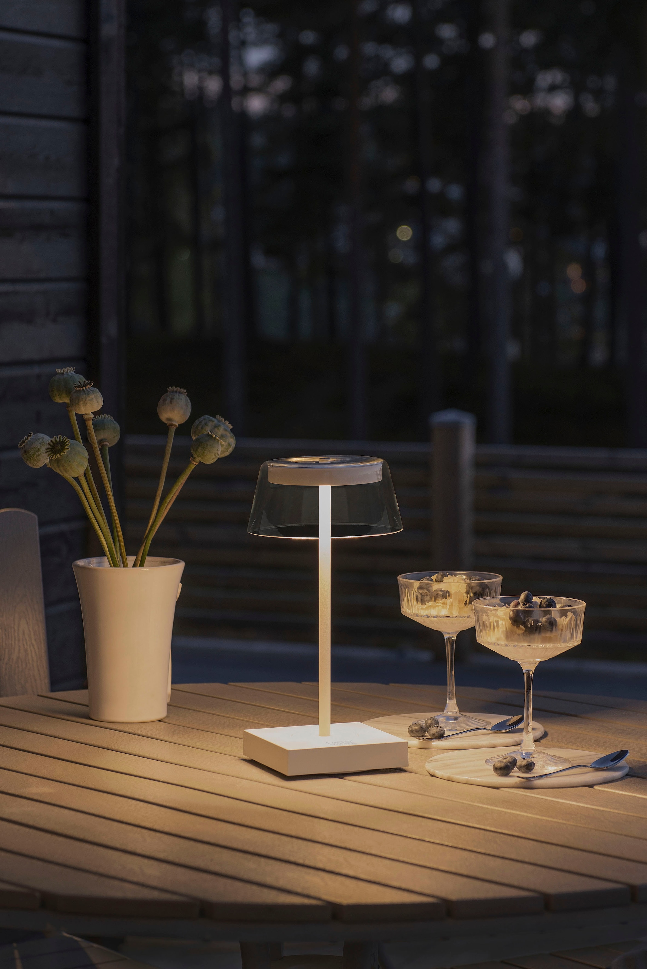 KONSTSMIDE LED Tischleuchte »Scilla«, Leuchtmittel LED-Modul | LED fest integriert, Scilla LED USB-Tischleuchte, Farbtemperatur, dimmbar