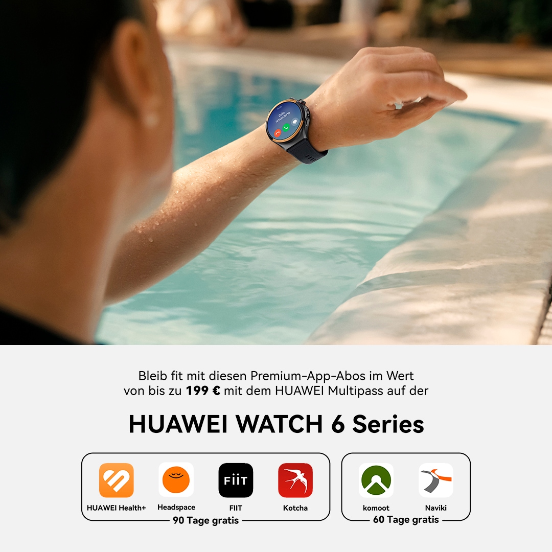 Huawei Smartwatch »Watch 6 Pro 43mm«(/ 1,38 ″) Harmony OS