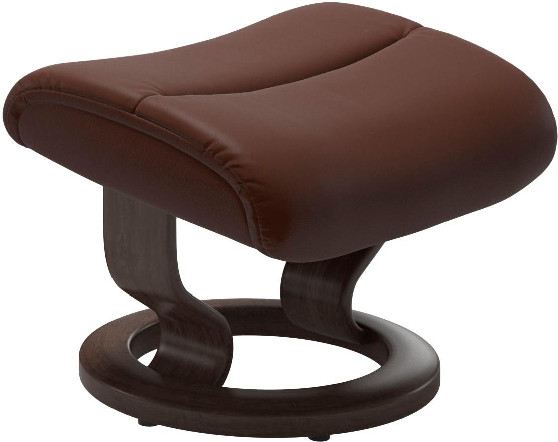 Stressless® Relaxsessel »View« Set, Relaxsessel mit Hocker,  mit Classic Base, Größe S,Gestell Wenge