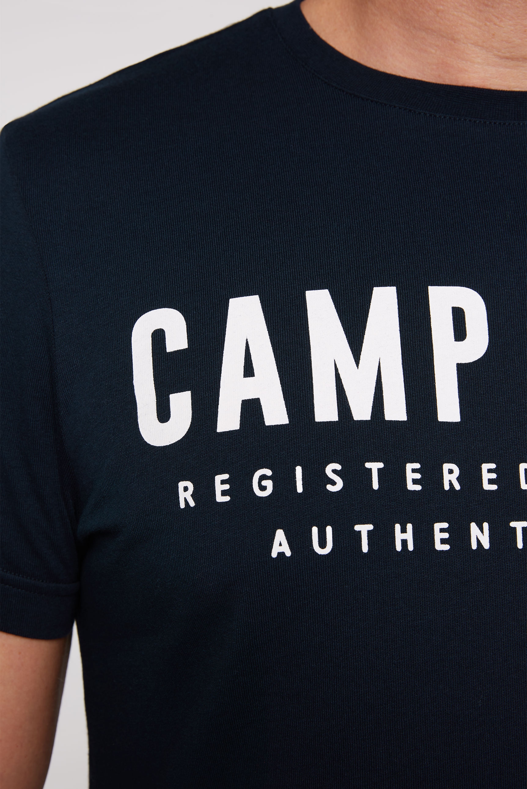 CAMP DAVID T-Shirt, mit Logo Print auf der Vorderseite