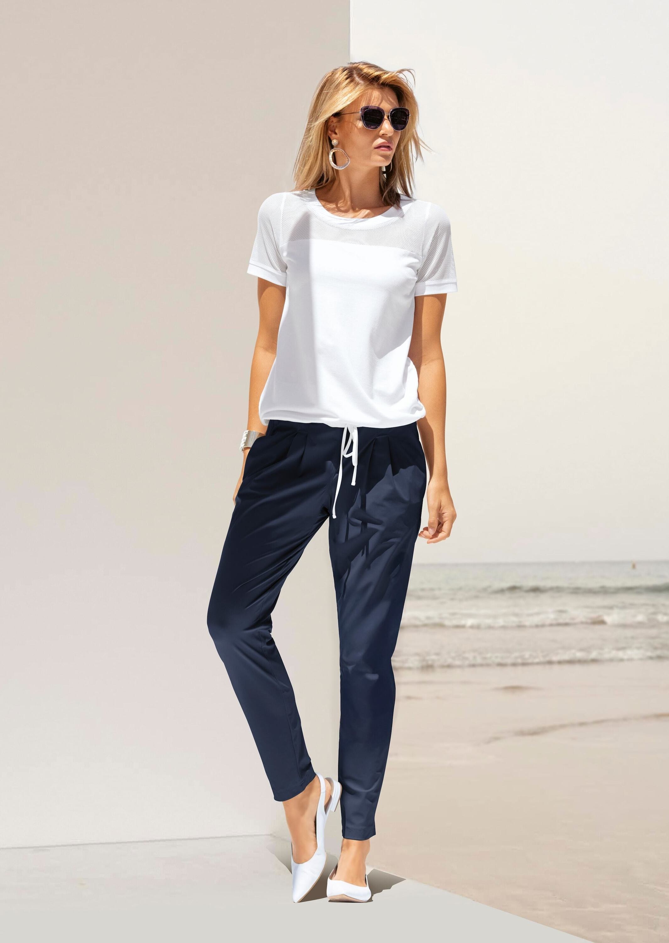 MADELEINE Jogger Pants »Hose Leichte Jogg-Pants mit Bundfalten«