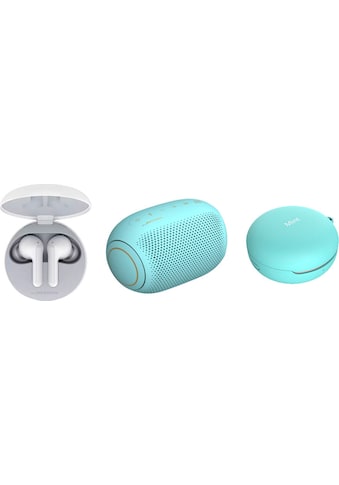 LG In-Ear-Kopfhörer »FN4  Macaron Jellybean Hardbundle«, Bluetooth,... kaufen