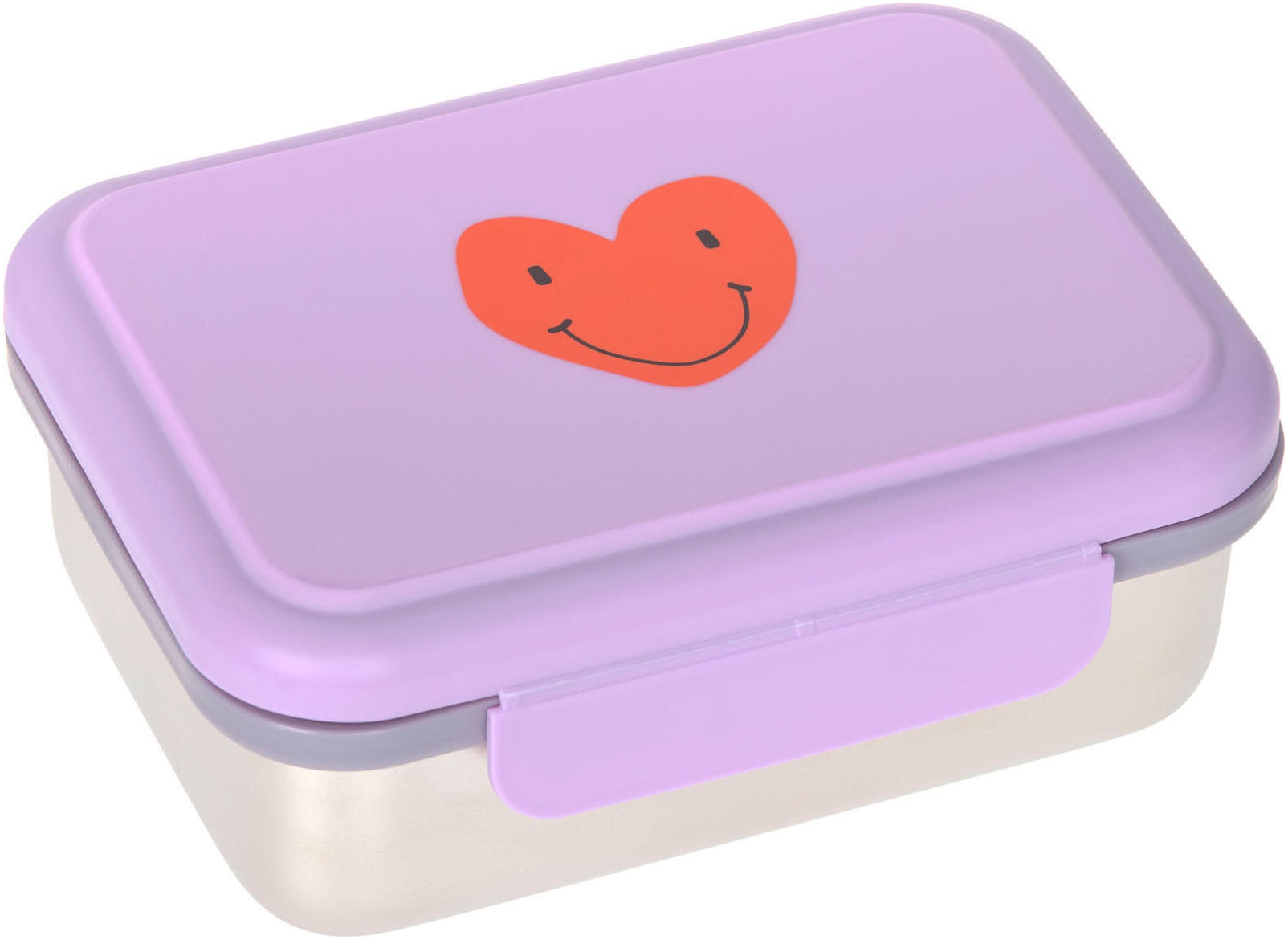 Lunchbox »Little Gang, Heart lilac«, (1 tlg.)