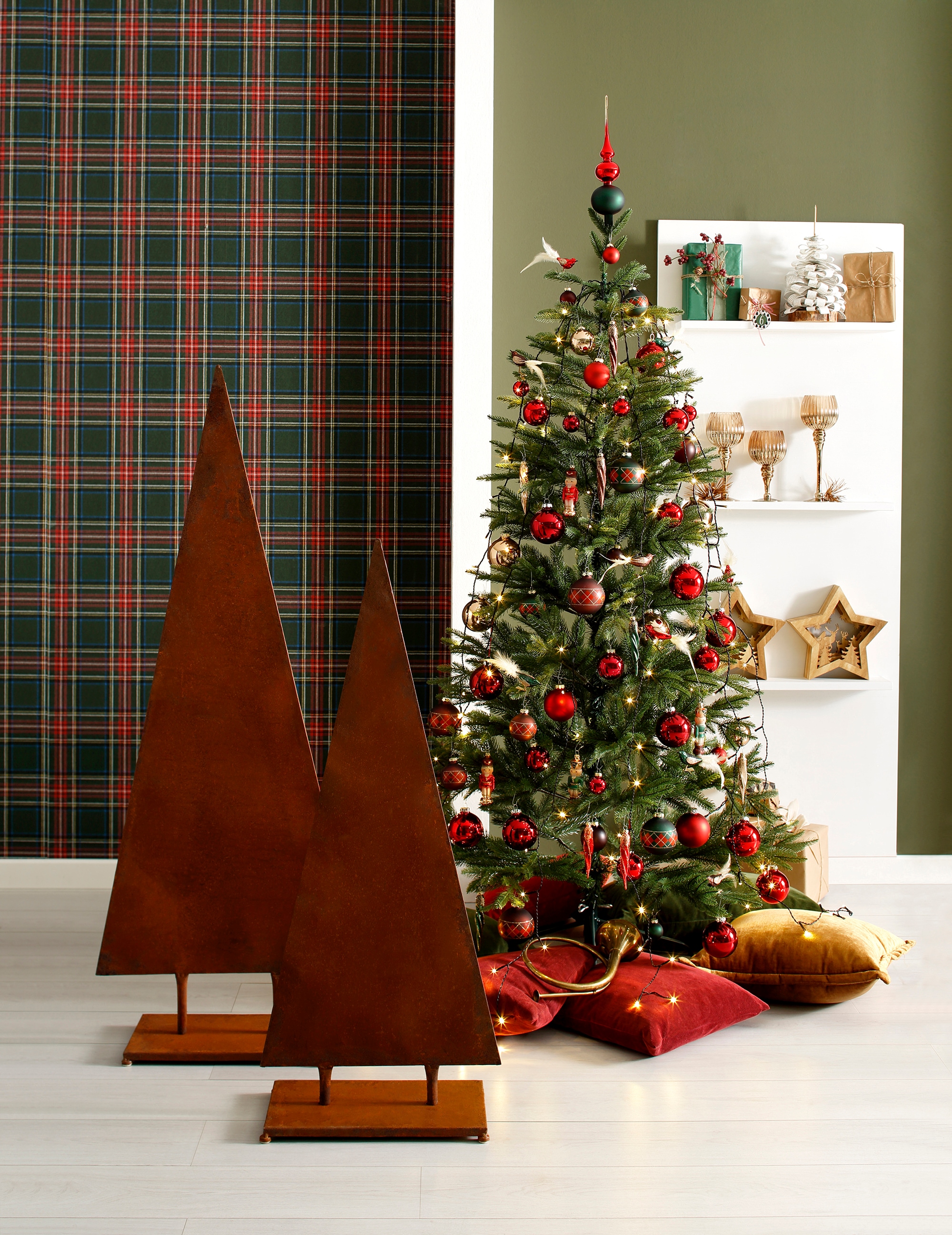 Myflair Möbel & Künstlicher biegsamen Green, online Christbaum, Accessoires Tannenbaum«, Zweigen kaufen Weihnachtsbaum mit künstlicher »Weihnachtsdeko