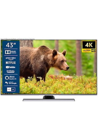 JVC LED-Fernseher »LT-43VU8155«, 108 cm/43 Zoll, 4K Ultra HD, Smart TV, HDR Dolby... kaufen