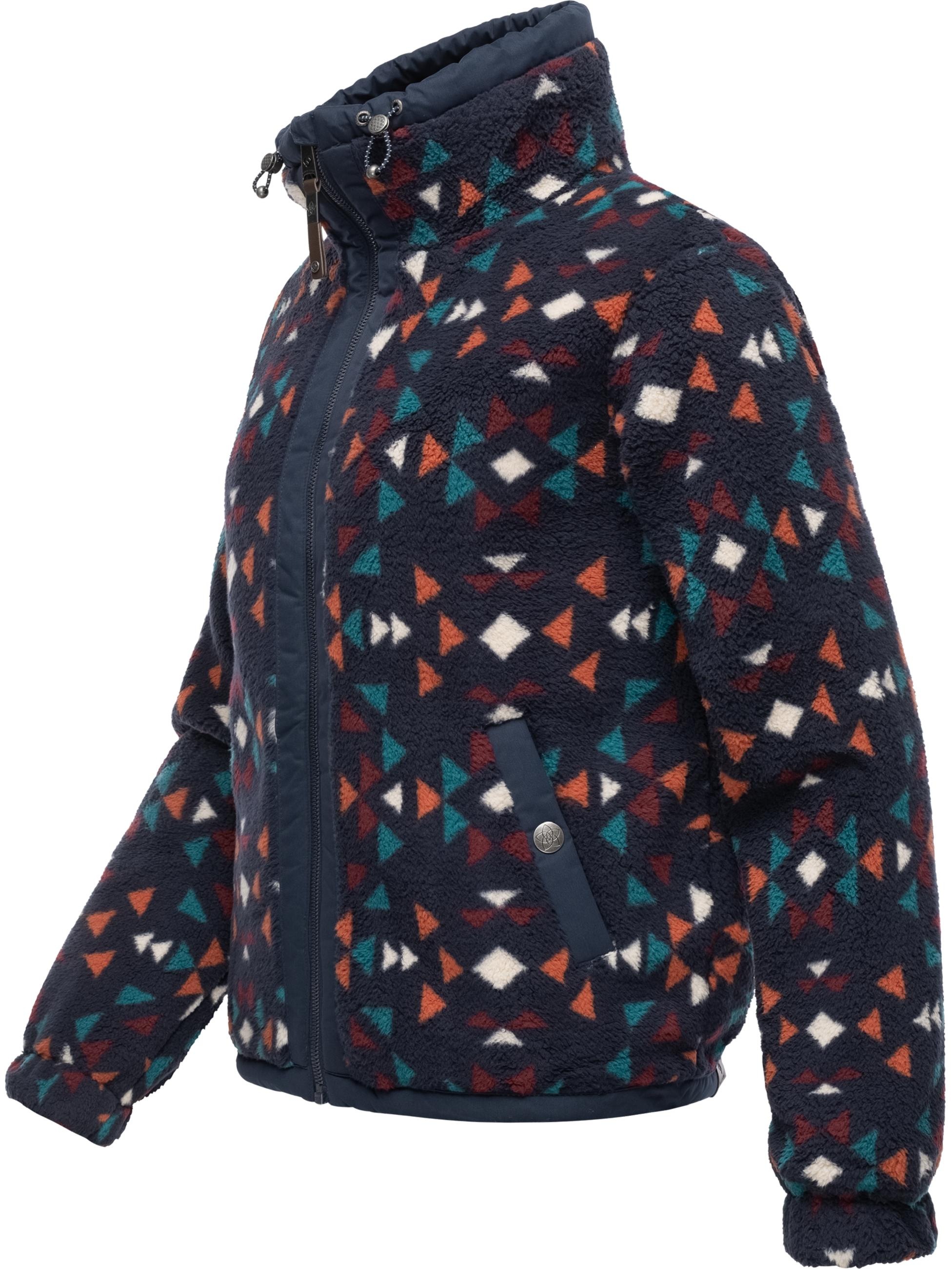 Ragwear Sweatjacke »Sweatjacke Nordicka Aztec«, Sportliche Kapuzenjacke im Inkamuster