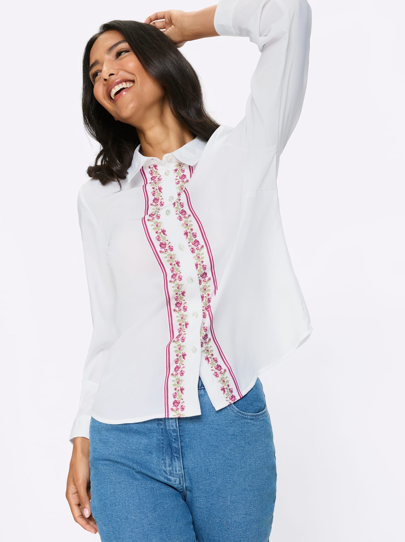 Classic Basics Trachtenbluse
