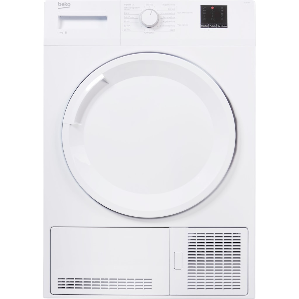 BEKO Kondenstrockner »DCU 8230 N«, 8 kg