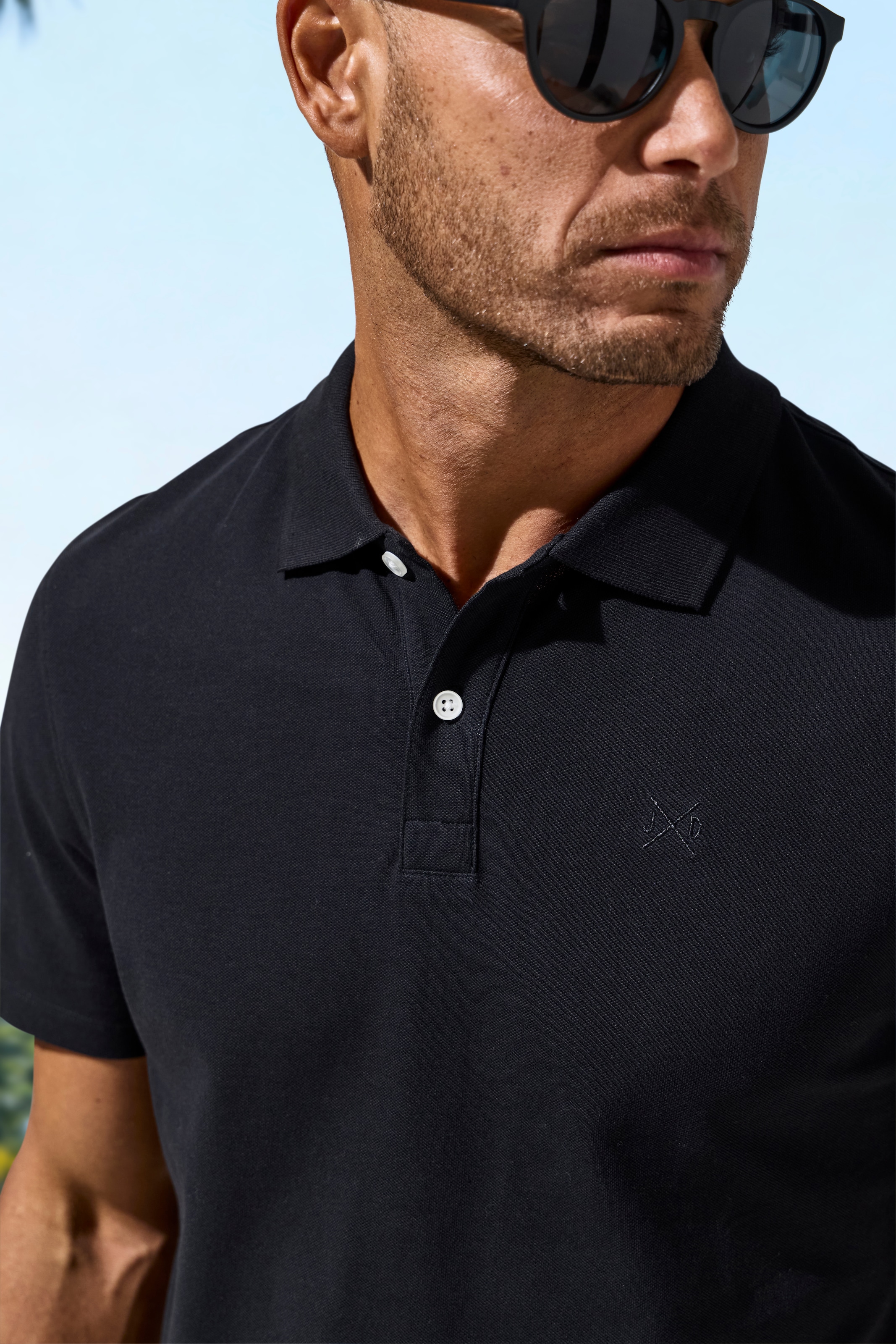 John Devin 5-Pocket-Jeans »Straight-fit Jeans« aus elastischer Denim-Qualität