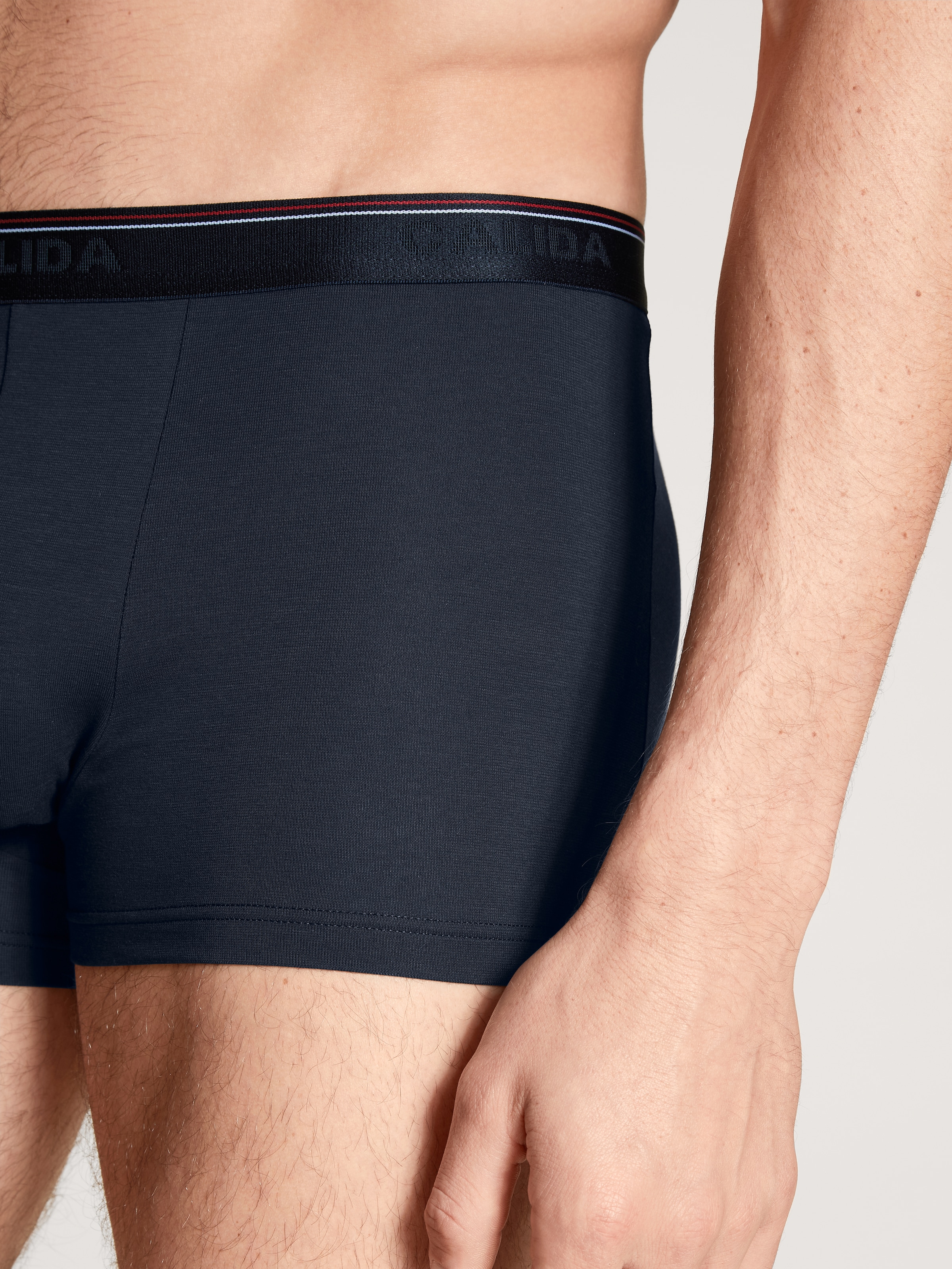 CALIDA Boxershorts »Natural Benefit«, (3er Pack), Single Jersey-Qualität, elastisch