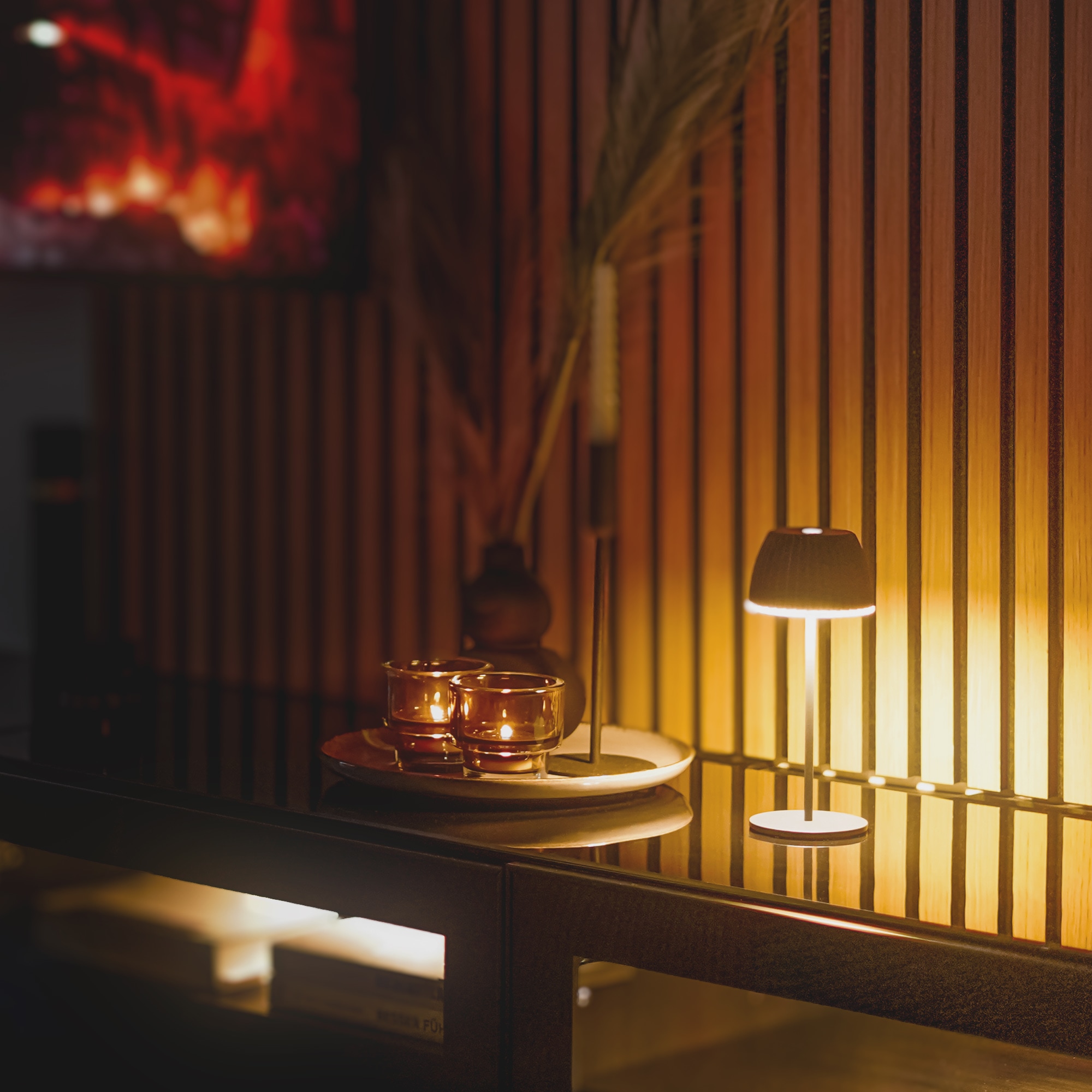 Briloner Leuchten LED Tischleuchte »Akku LED Tischleuchte« LED-Modul