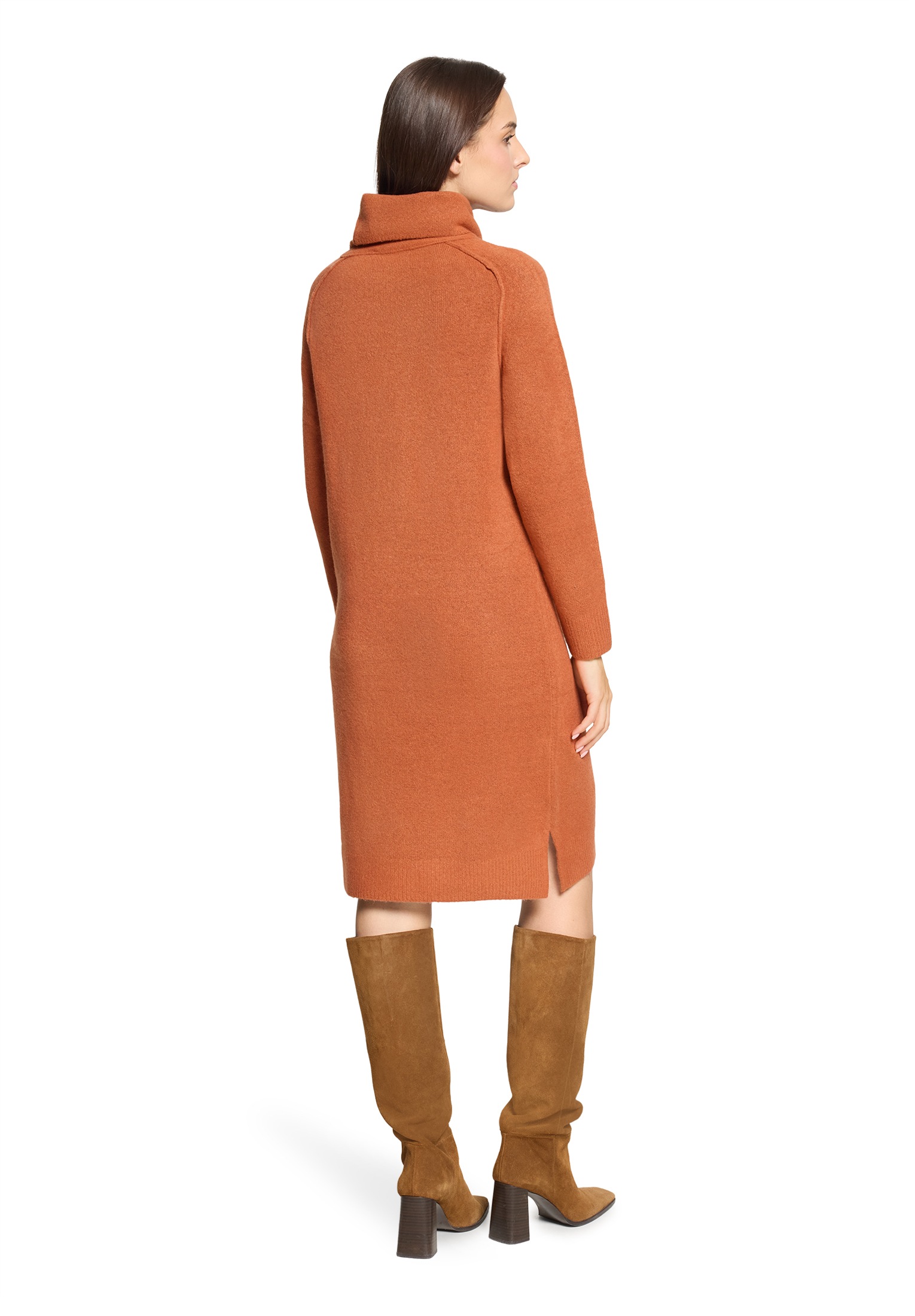 Cartoon Strickkleid »Strickkleid mit Turtle Neck«