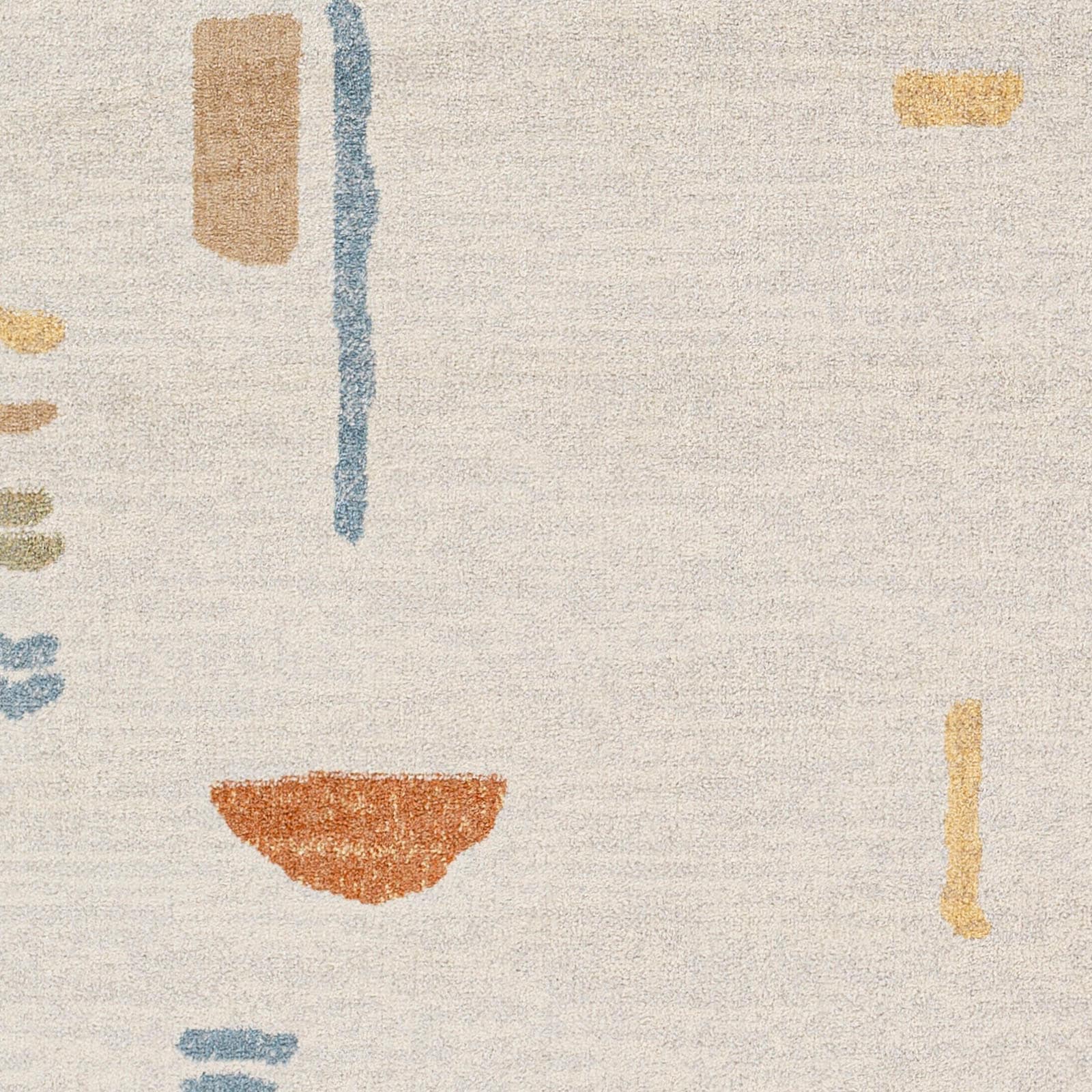 Livabliss Teppich »KITTILA«, rechteckig, 5 mm Höhe, Maschinenwaschbar, Boho Kurzflor Wohnzimmerteppich, Schlafzimmer