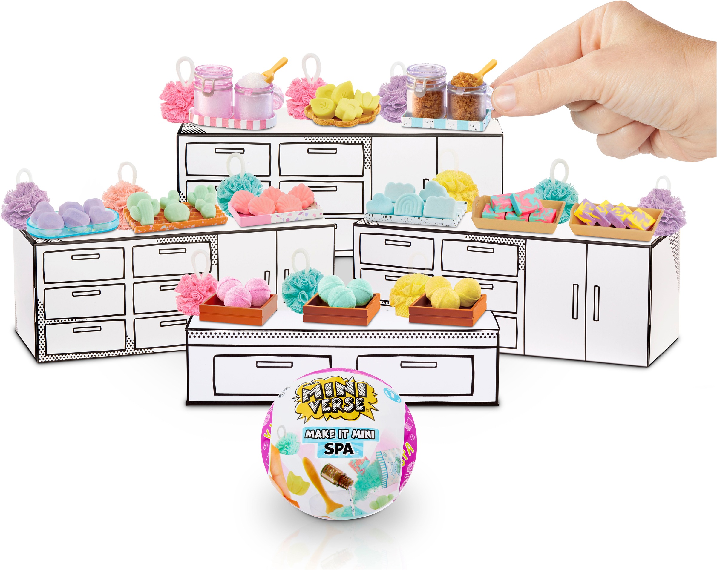 MGA ENTERTAINMENT Kreativset »MGA's Miniverse - Make It Mini Spa«