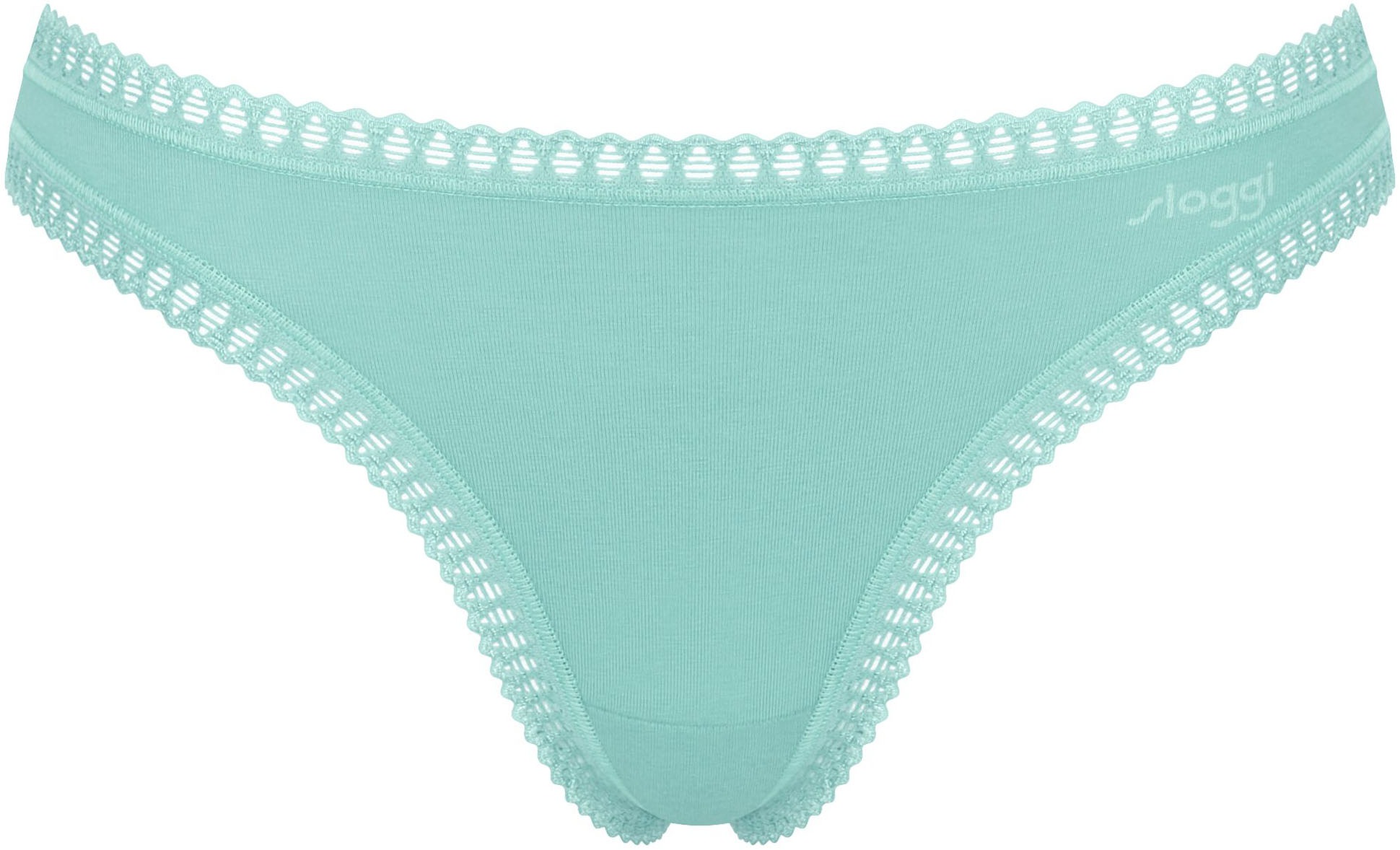 sloggi Slip »GO Crush String C3P«, (3er Pack), mit Spitzendetails